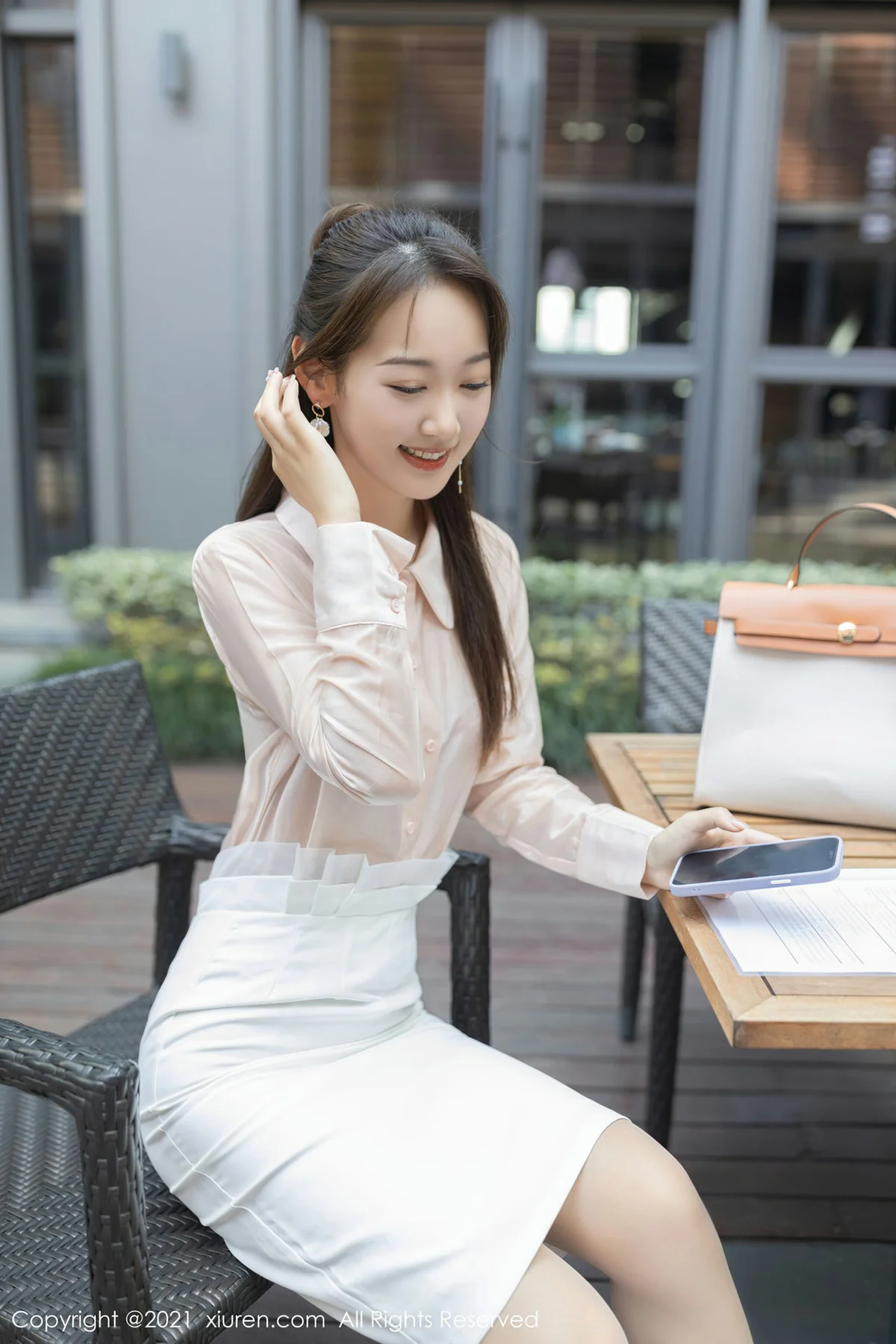 XiuRen 秀人 No.4045 找工作主题 唐安琪 性感写真 - 6