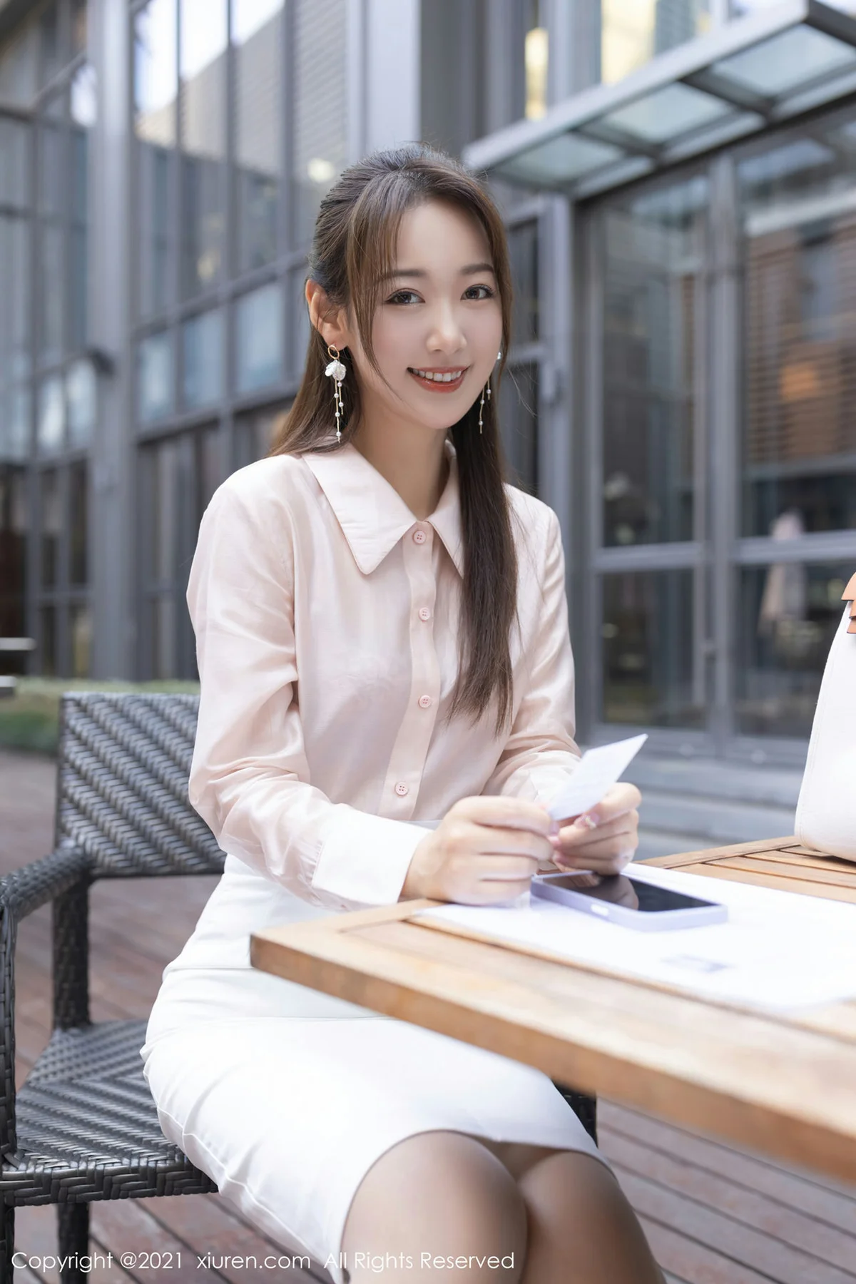 XiuRen 秀人 No.4045 找工作主题 唐安琪 性感写真 - 9