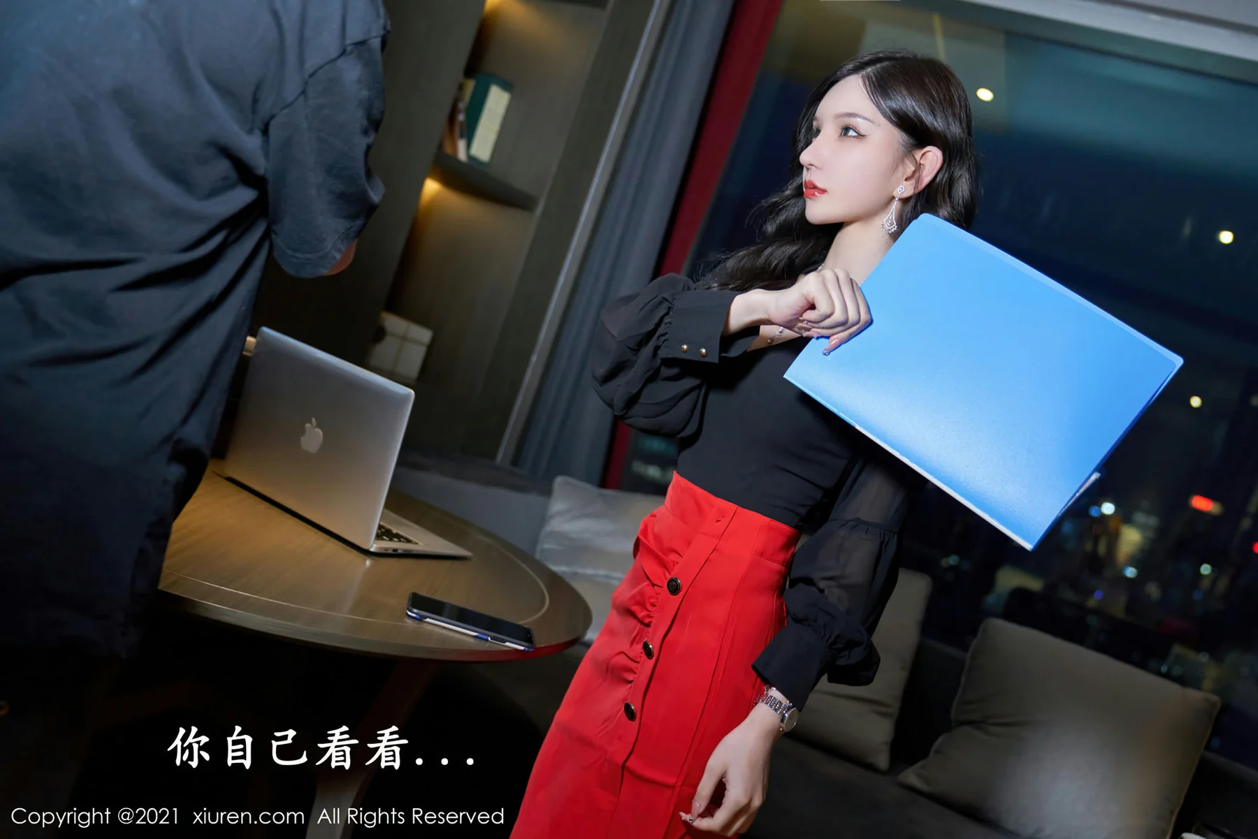 XiuRen 秀人 No.4075 霸道BOSS剧情主题 周于希Sandy 性感写真111 - 3