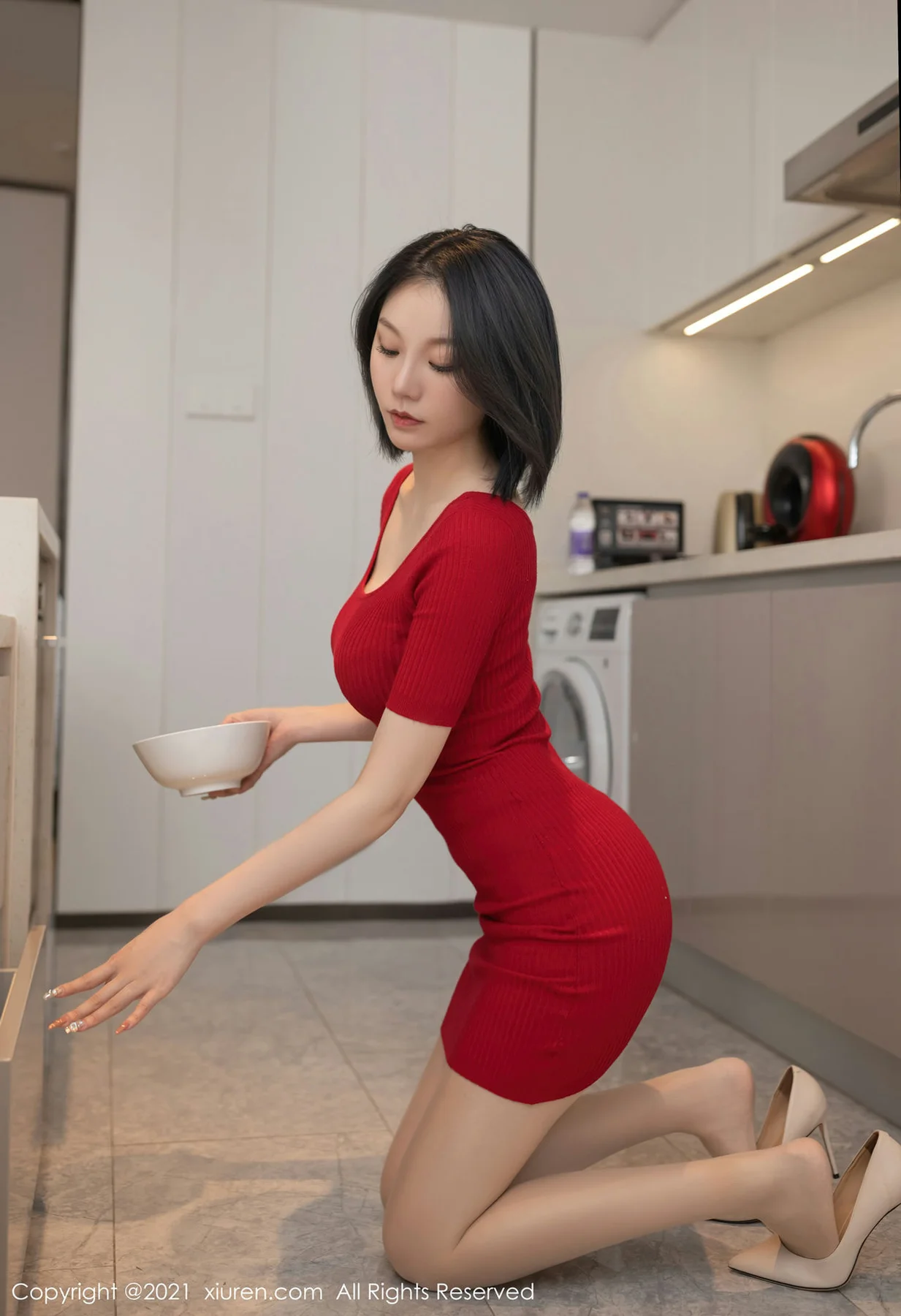 XiuRen 秀人 No.4077 人妻系列 安然Maleah 重庆旅拍写真1 - 8