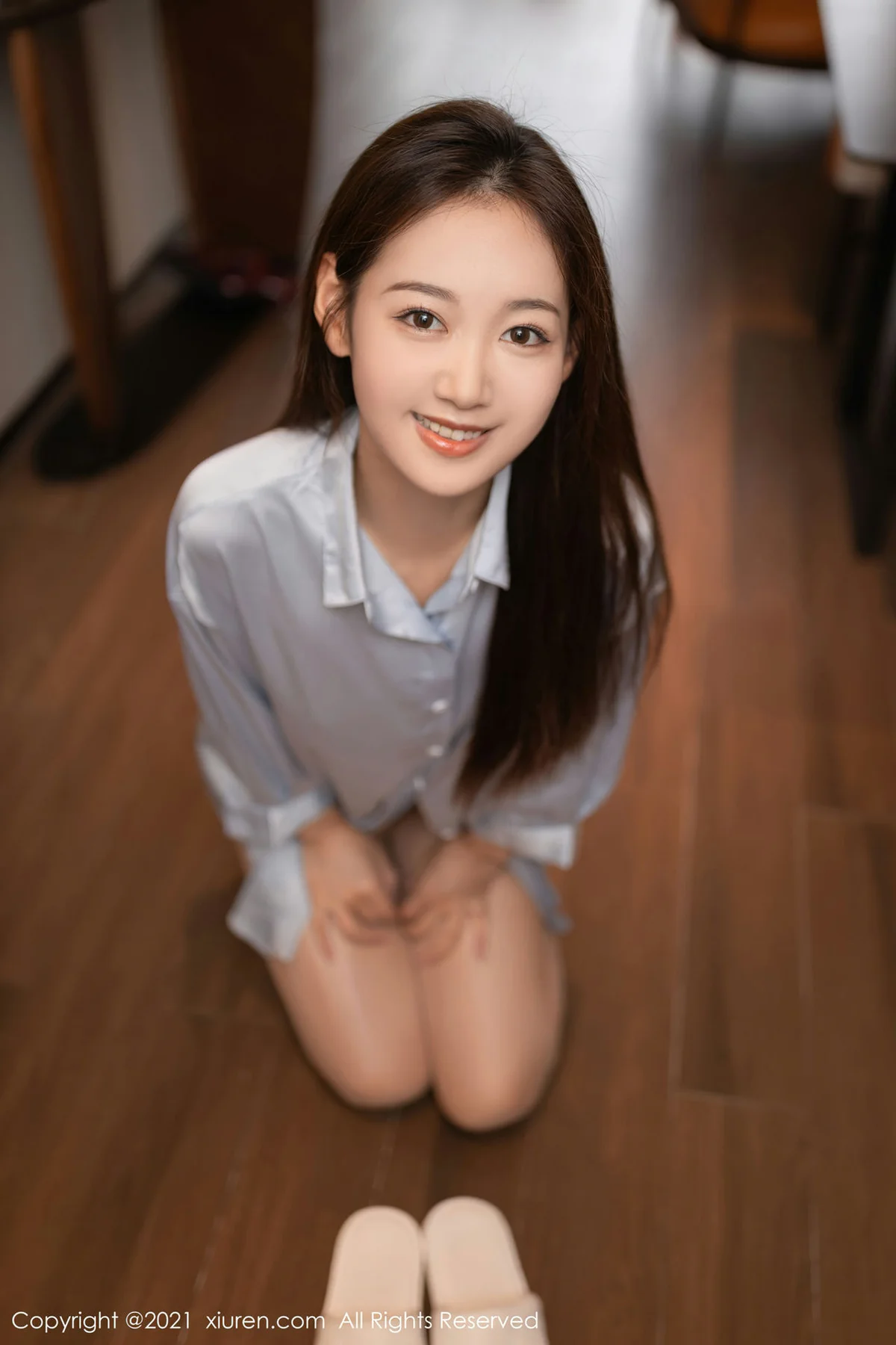 XiuRen 秀人 No.4120 男友的衬衫主题 唐安琪 江浙沪旅拍 - 5