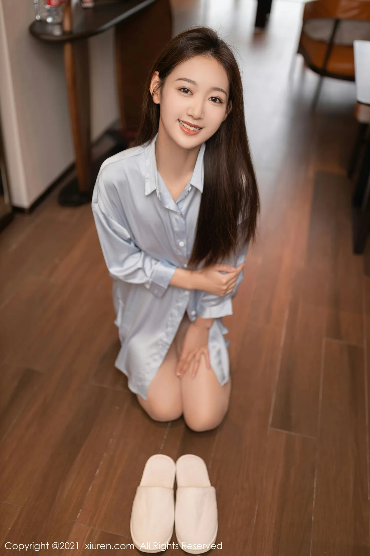 XiuRen 秀人 No.4120 男友的衬衫主题 唐安琪 江浙沪旅拍 - 6