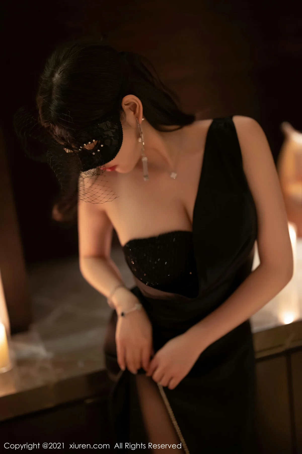 XiuRen 秀人 No.4149 魅惑面具 杨晨晨Yome 性感女神写真11 - 7