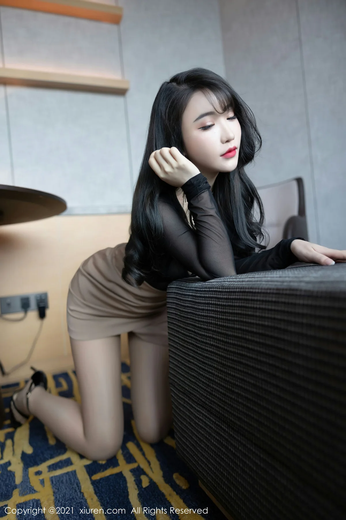 XiuRen 秀人 No.4197 诱人美乳 Cherry绯月樱 深圳旅拍2 - 3