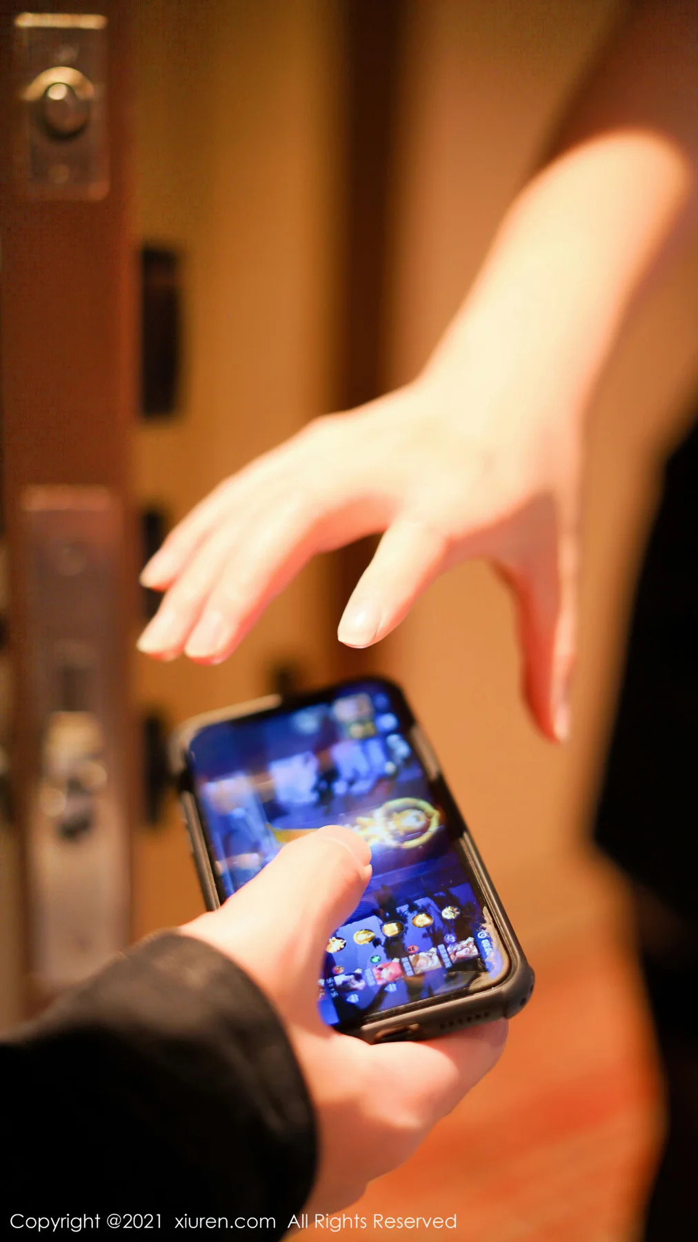 XiuRen 秀人 No.4233 手游制服美女 赵惟依coco 性感写真 - 4