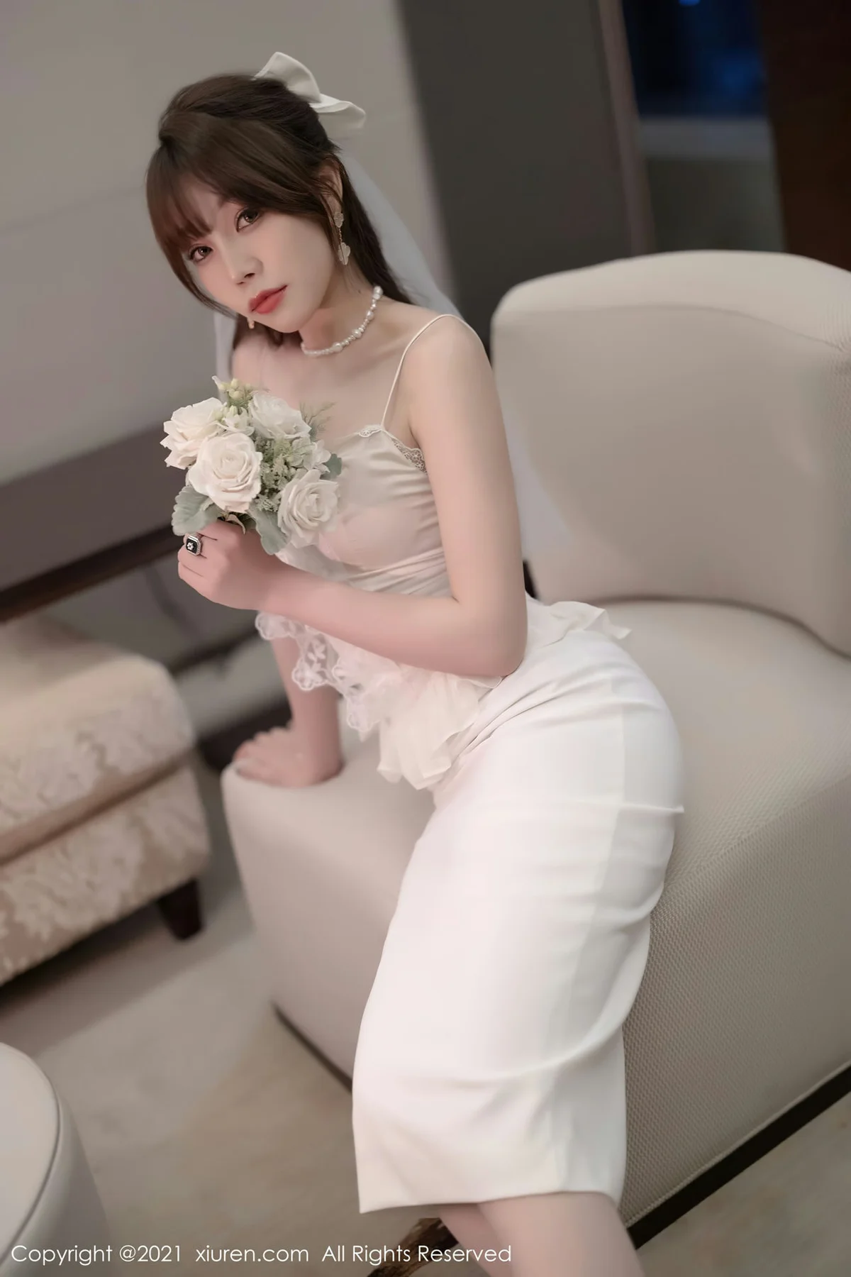 XiuRen 秀人 No.4269 新娘服饰 芝芝Booty 性感写真11 - 3