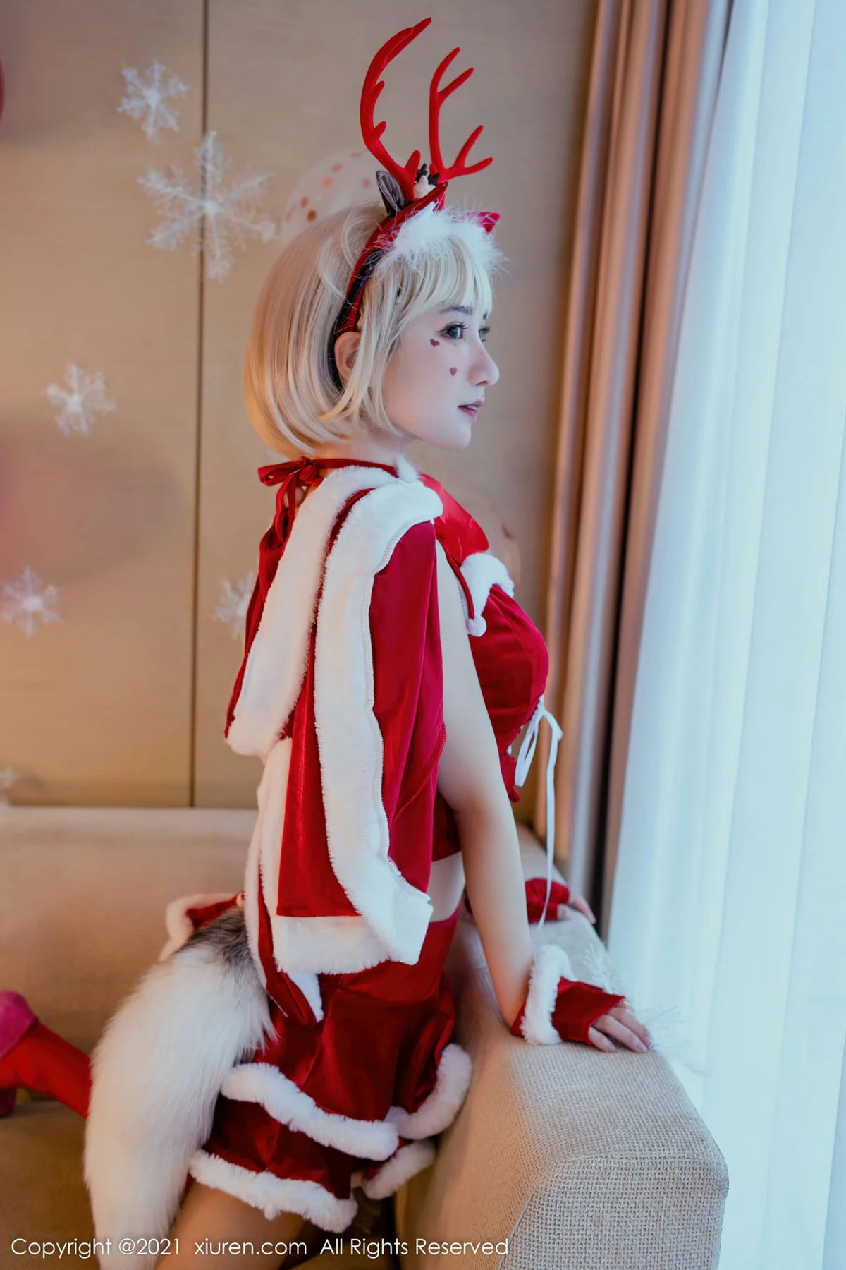 XiuRen 秀人 No.4300 圣诞主题 小果冻儿 性感写真 - 1