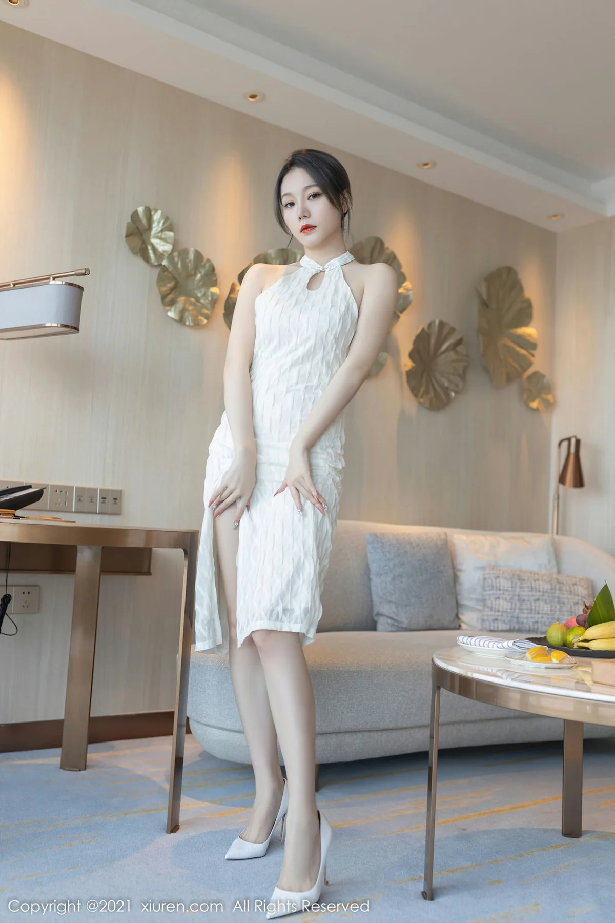 XiuRen 秀人 No.4308 红色蕾丝内衣 安然Maleah 写真发布22 - 5