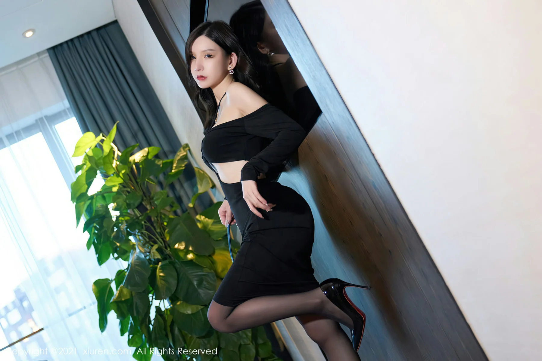 XiuRen 秀人 No.4354 黑色上衣 周于希Sally 性感写真11 - 9