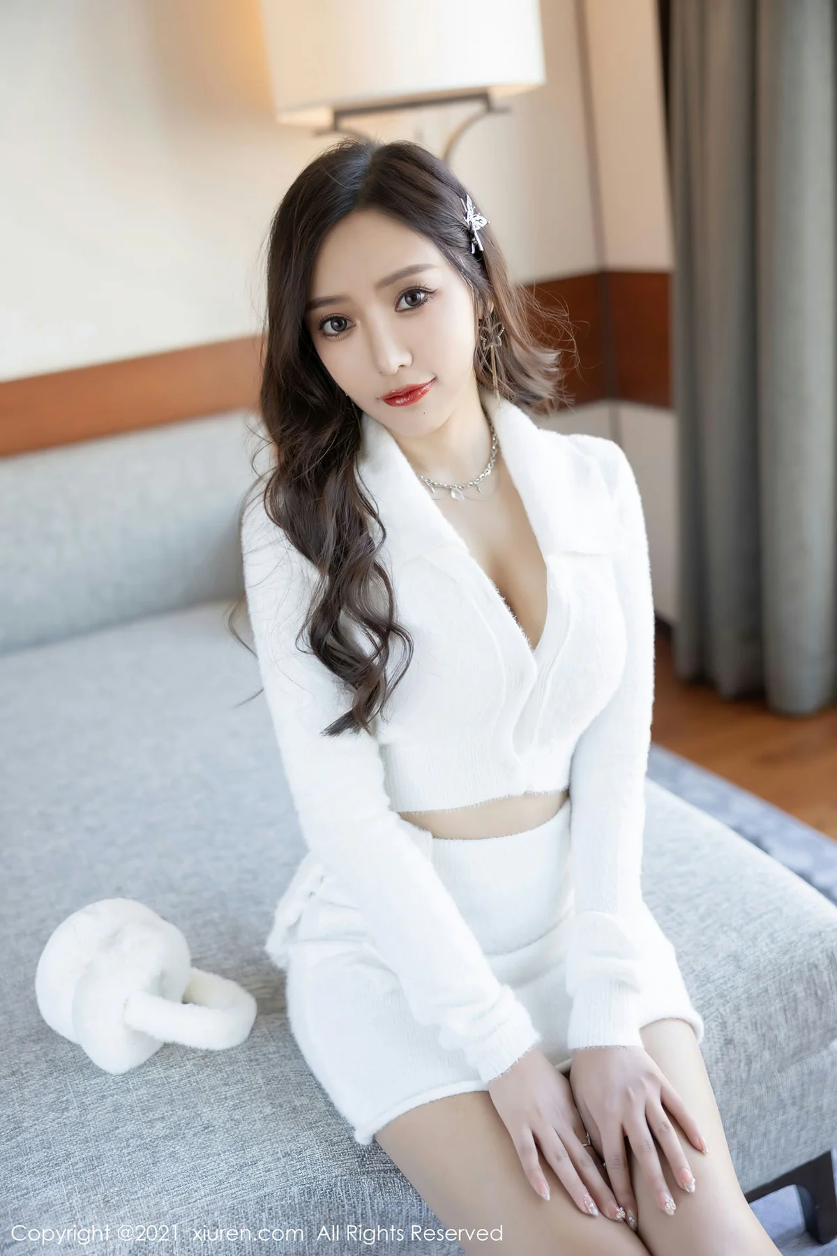 XiuRen 秀人 No.4359 圣诞节主题白丝 王馨瑶yanni 性感写真11 - 4