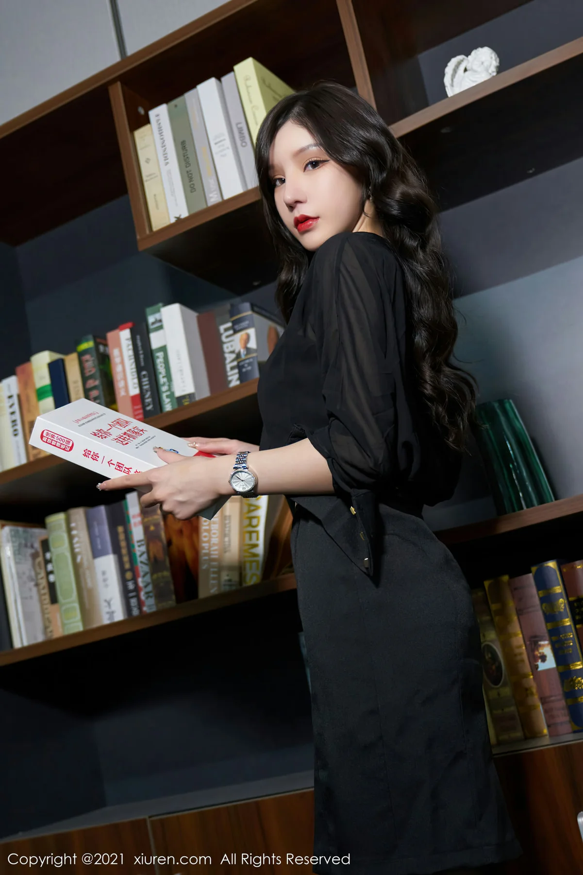 XiuRen 秀人 No.4416 黑色轻透上衣 周于希Sally 性感写真111 - 8