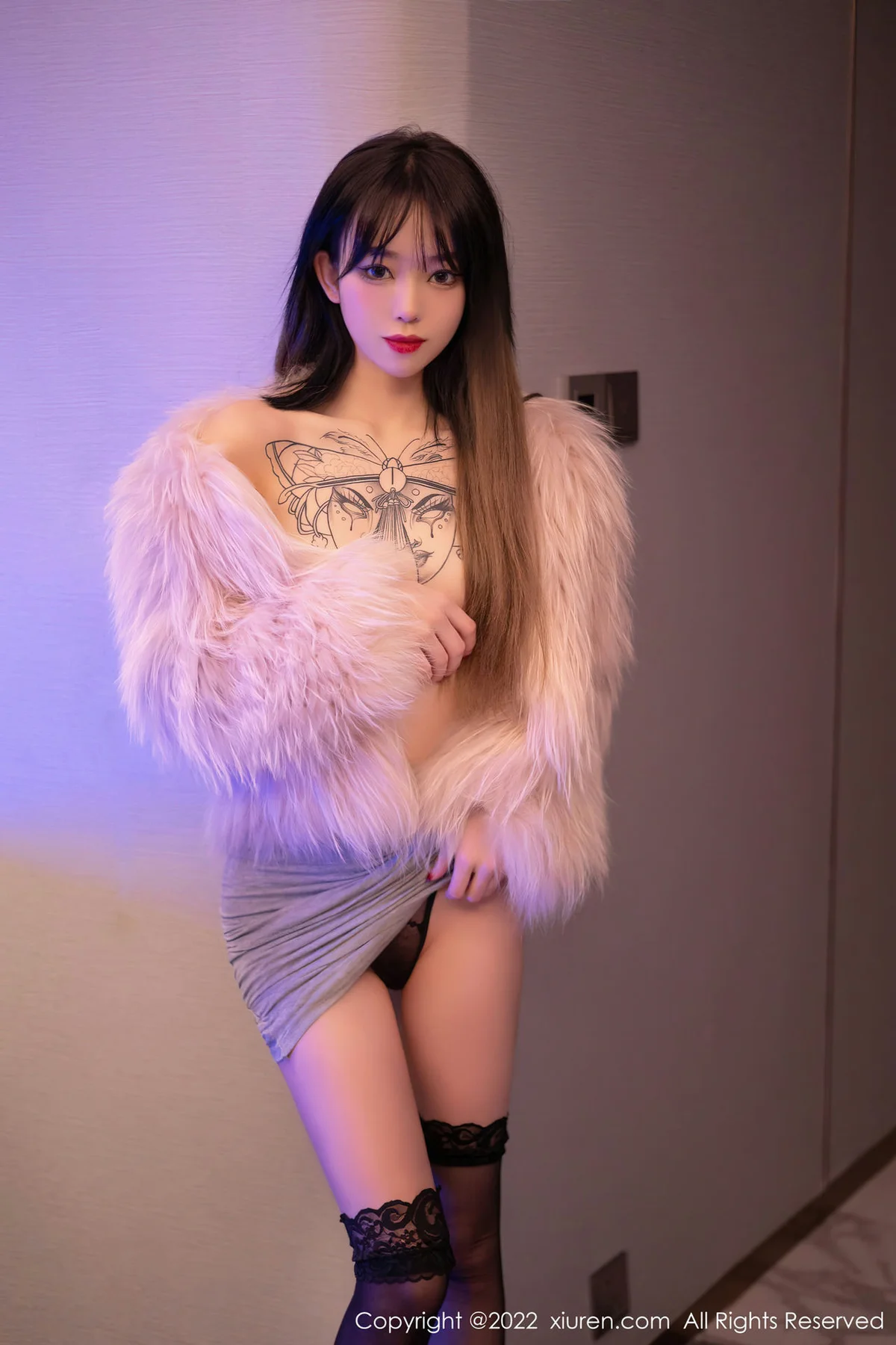 XiuRen 秀人 No.4441 轻透上衣短裙 奶瓶 性感写真111 - 7