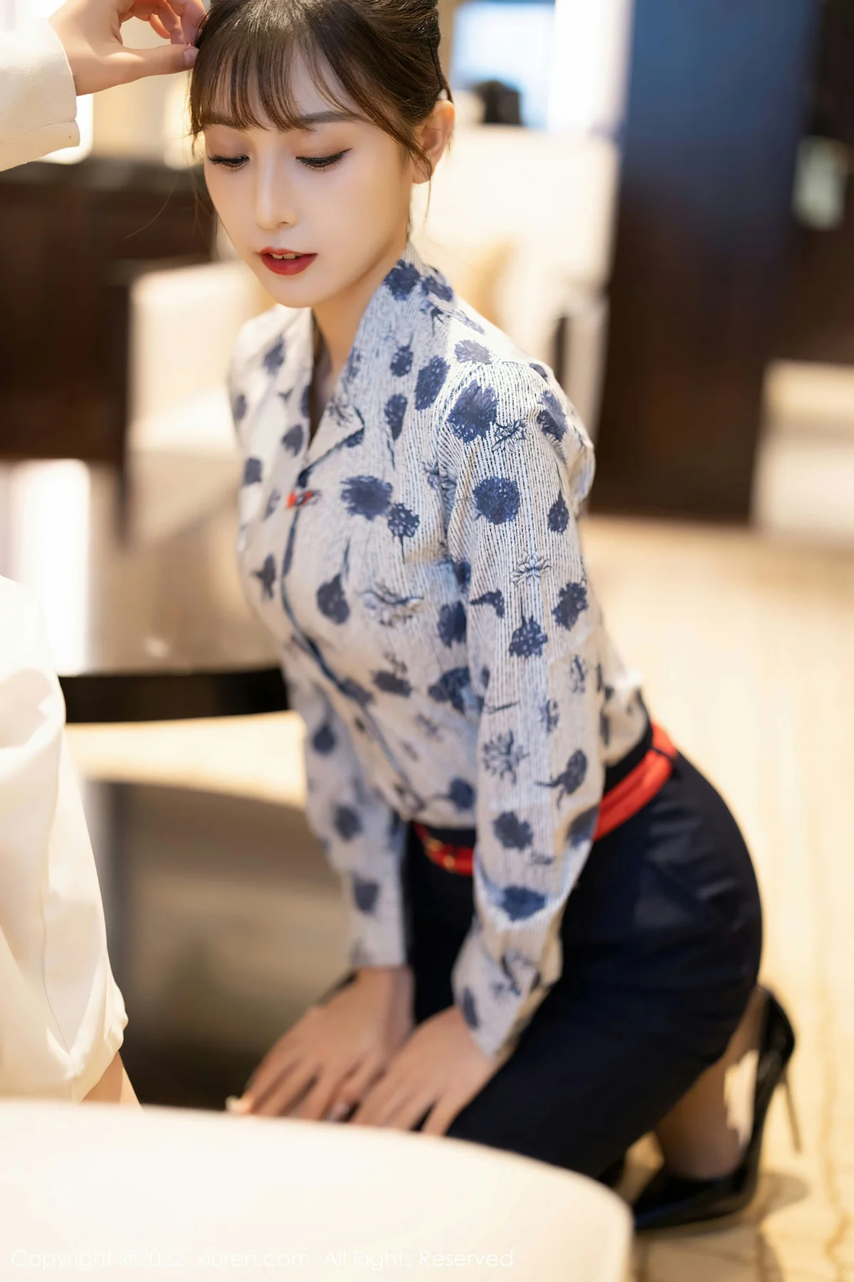 XiuRen 秀人 No.4447 空姐制服 林星阑 性感写真22 - 6