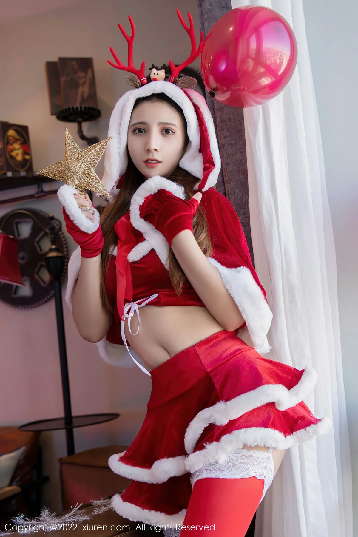 XiuRen 秀人 No.4475 兔耳血滴子 久久Aimee 性感写真33 - 6