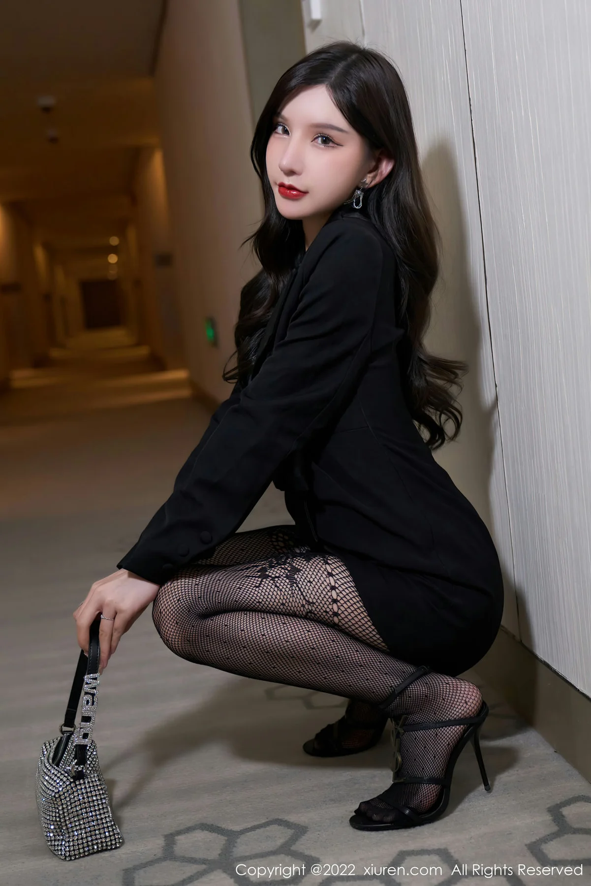 XiuRen 秀人 No.4486 网格丝袜 周于希Sally 性感写真111 - 2