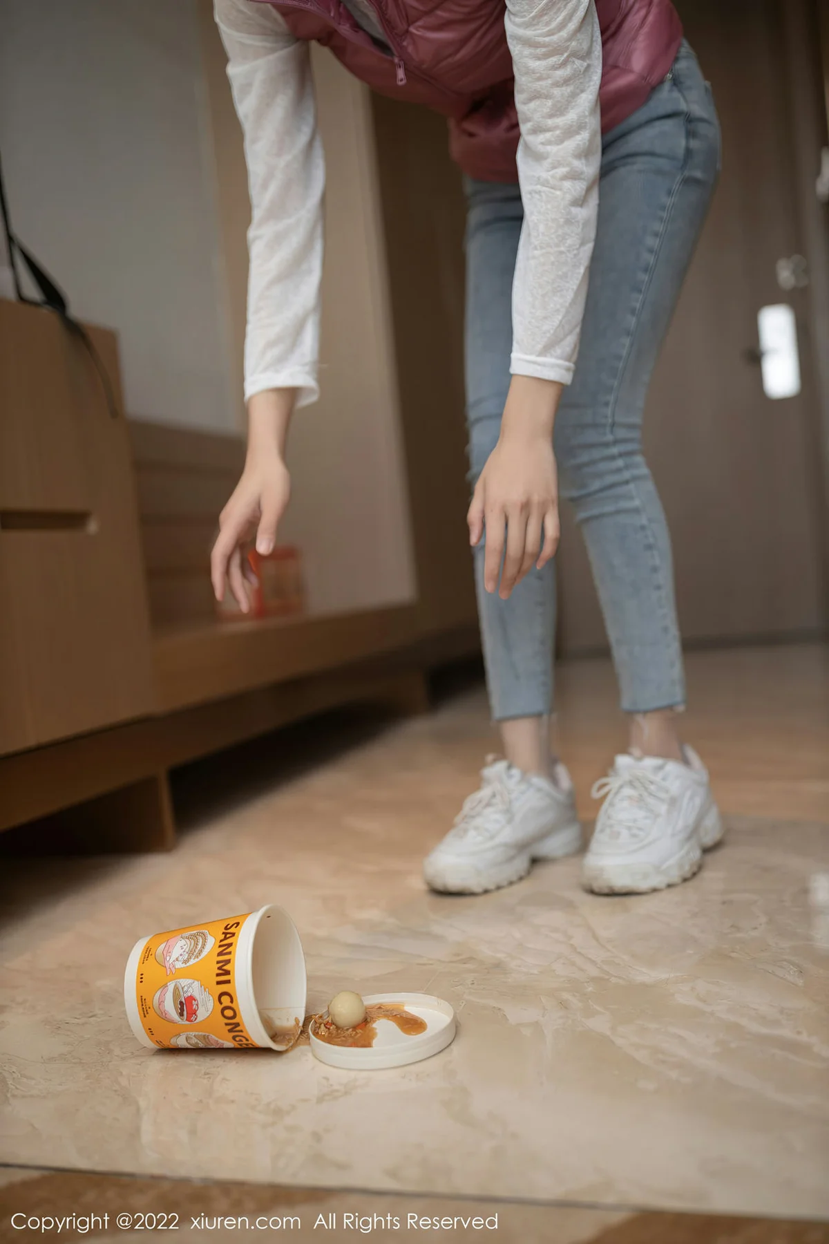 XiuRen 秀人 No.4493 外卖配送员角色扮演 陆萱萱 性感写真1 - 7