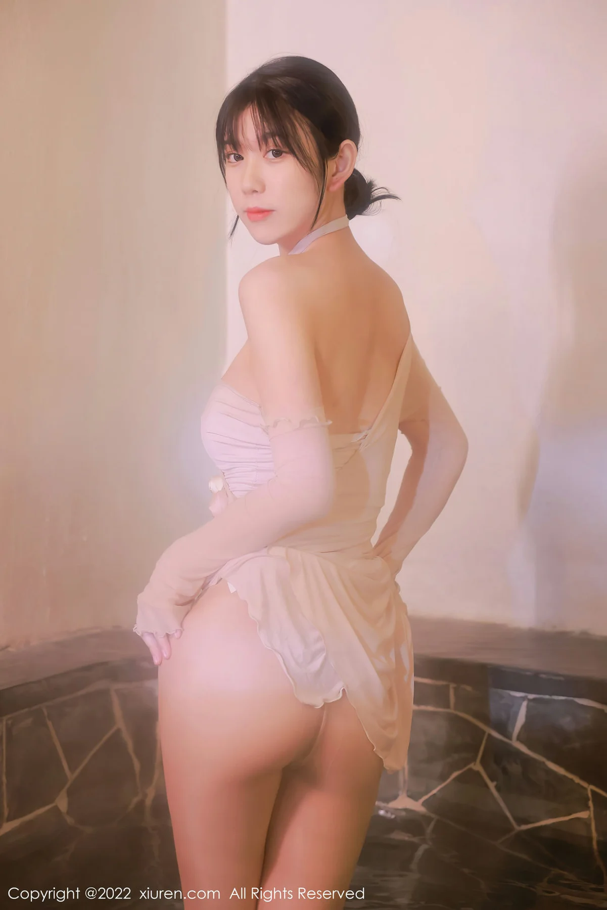 XiuRen 秀人 No.4503 温泉户外主题 李雅柔182CM 性感写真3 - 9