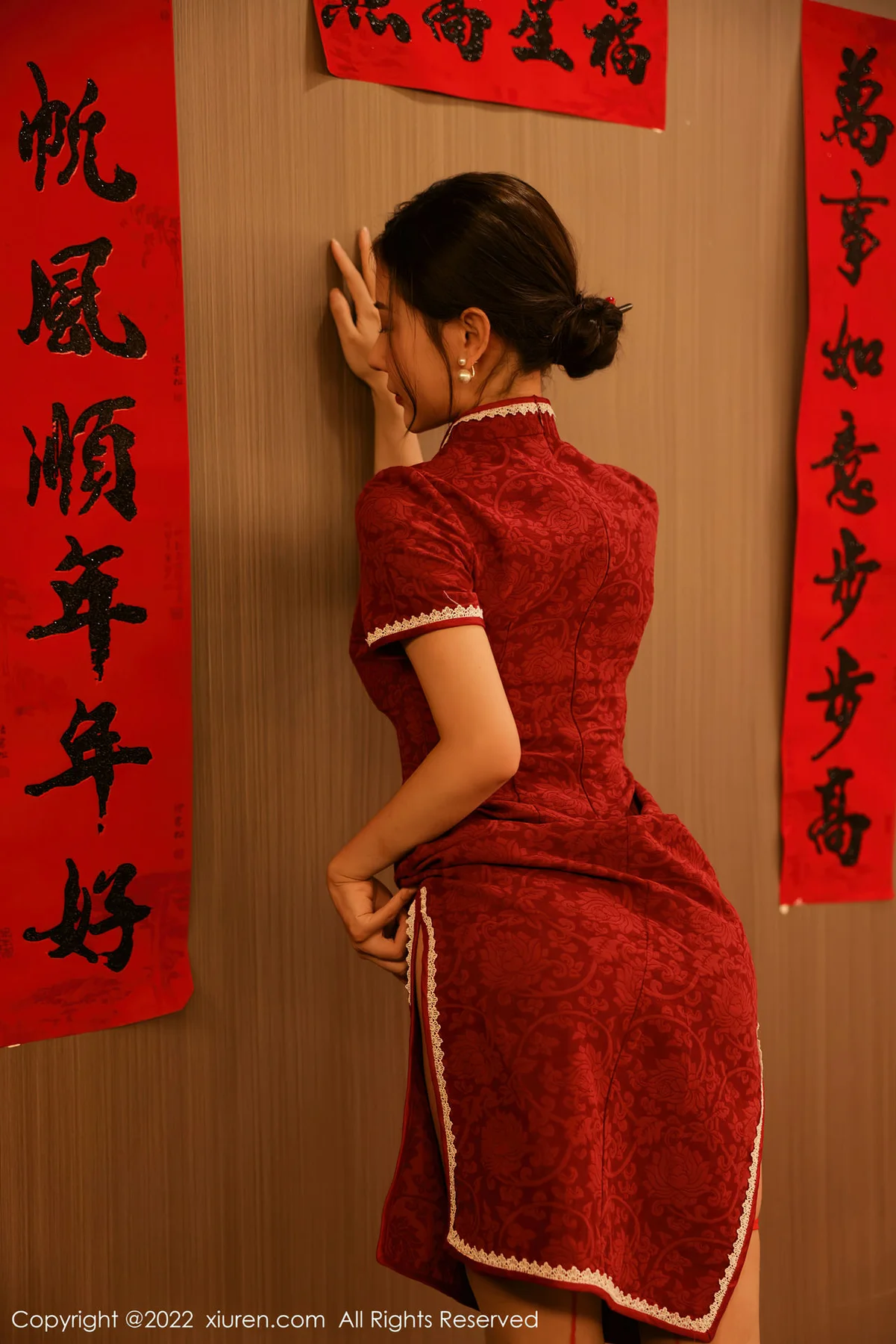 XiuRen 秀人 No.4508 韵味旗袍 尹甜甜 性感写真1 - 10