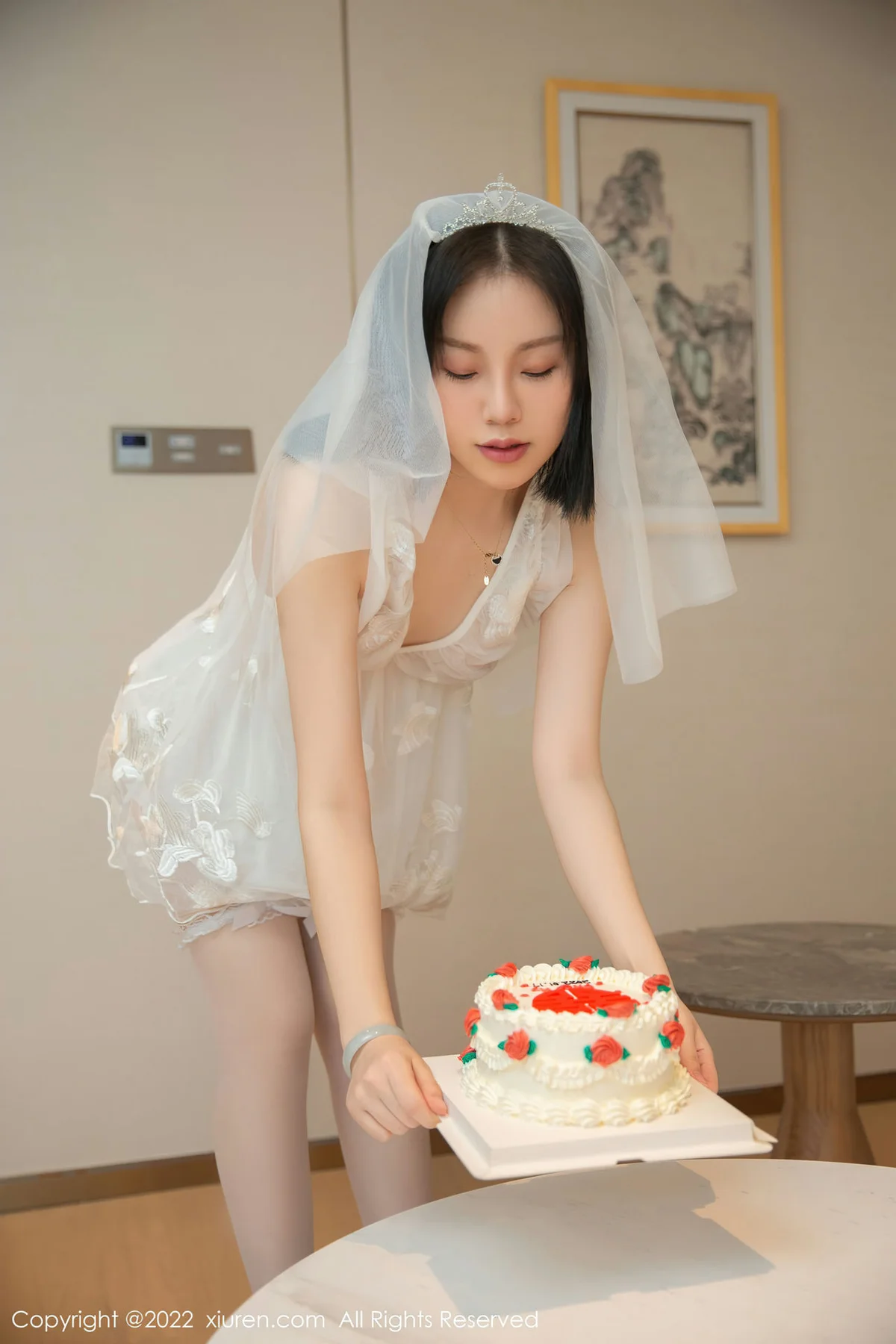 XiuRen 秀人 No.4530 结婚纪念日主题 一颗甜蛋黄a 性感写真1 - 4