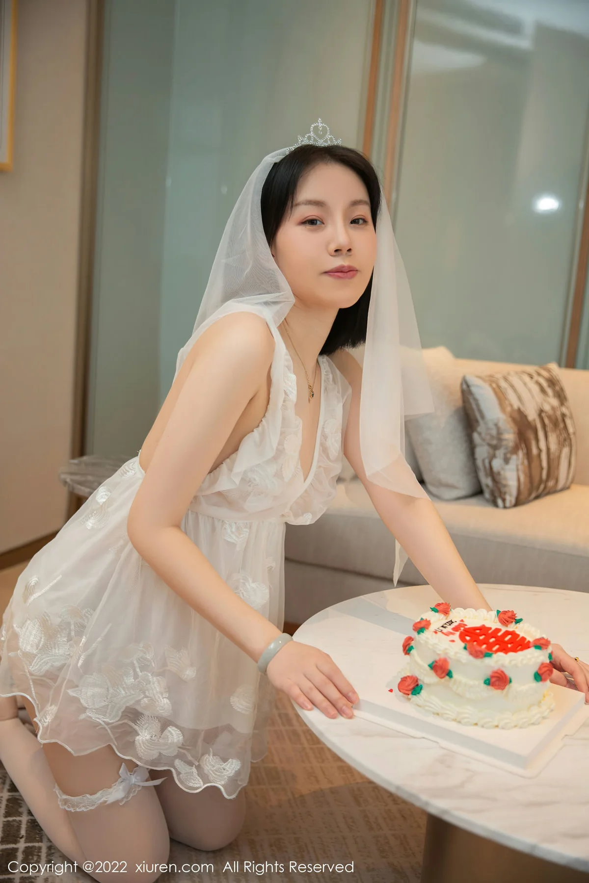 XiuRen 秀人 No.4530 结婚纪念日主题 一颗甜蛋黄a 性感写真1 - 6