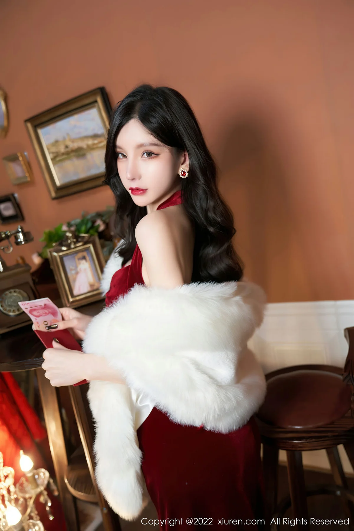 XiuRen 秀人 No.4545 新年主题 周于希Sally 三亚旅拍111 - 9