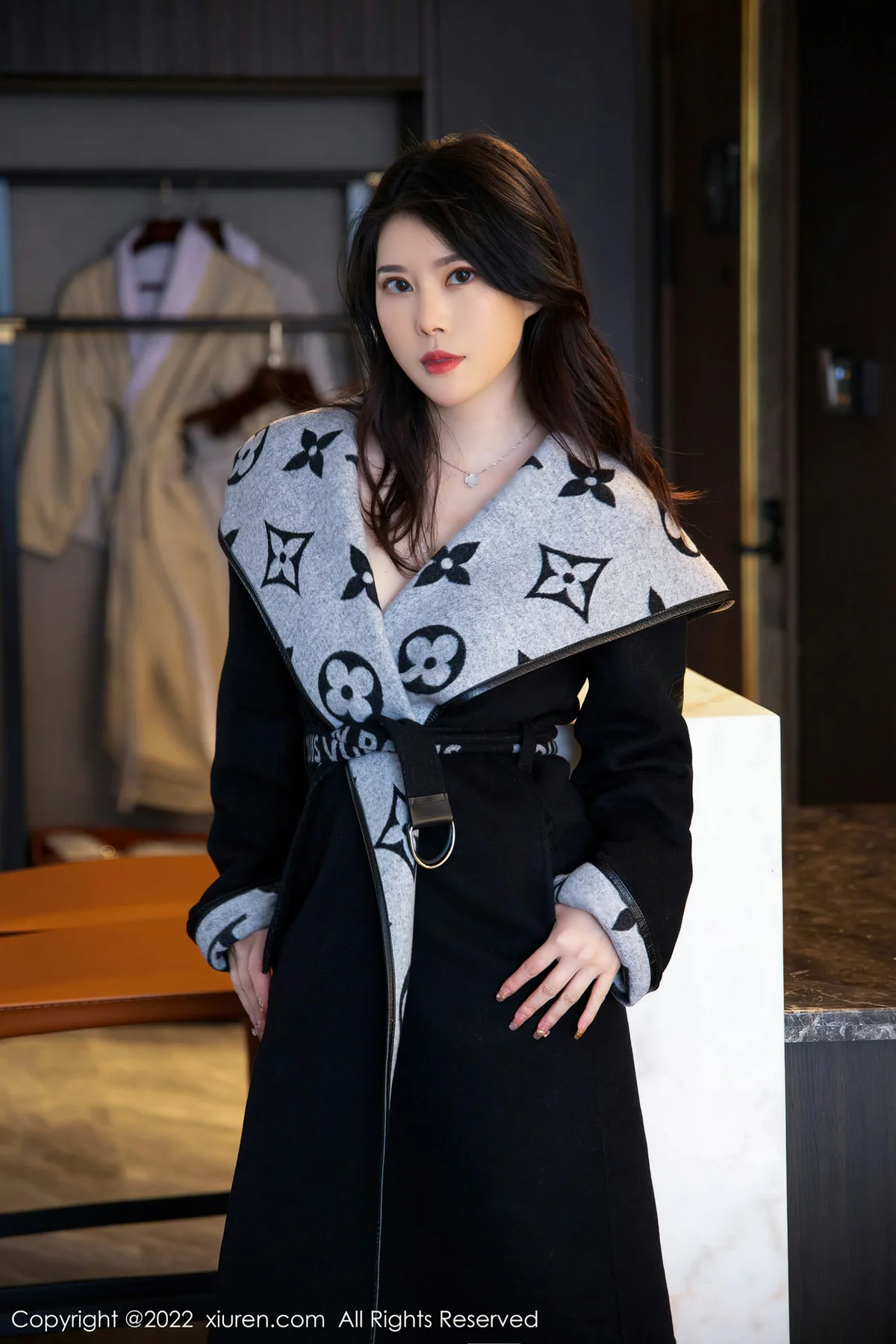 XiuRen 秀人 No.4560 黑色蕾丝 白茹雪 性感写真11 - 2