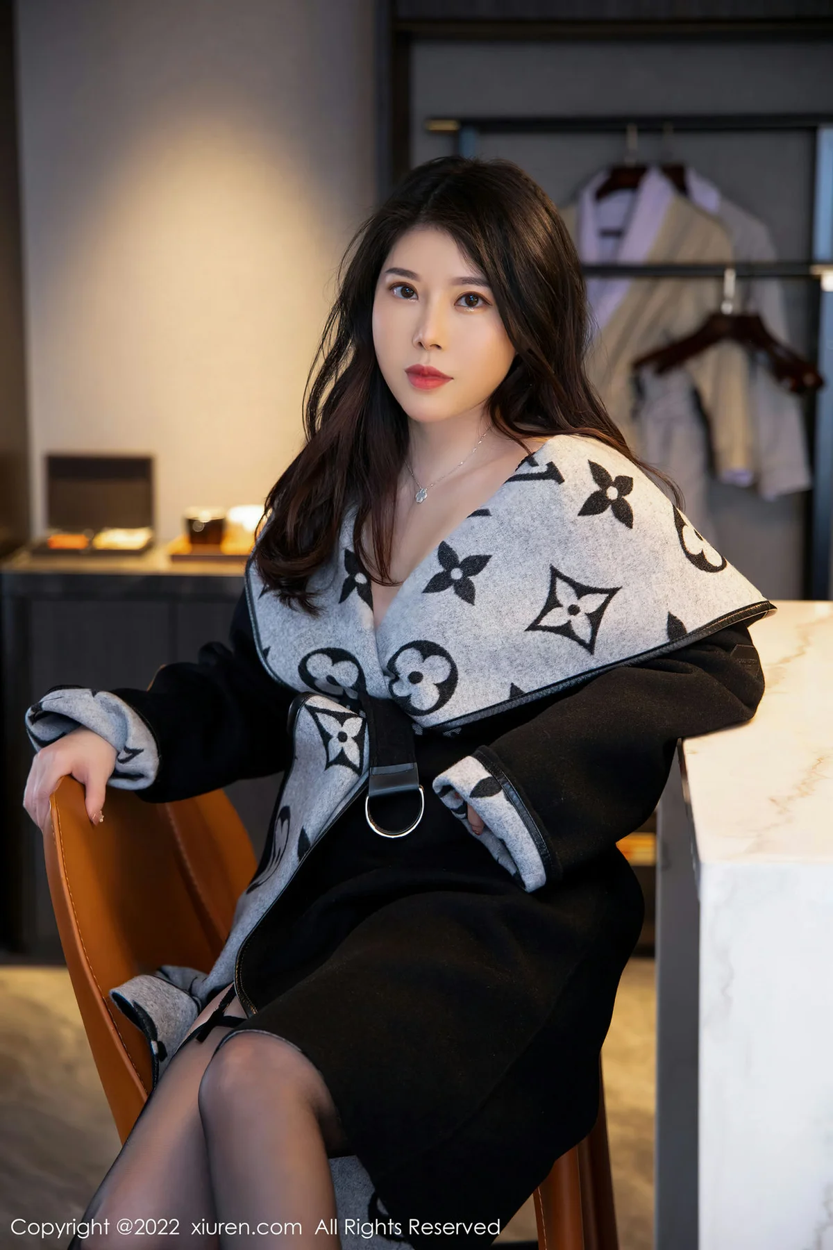 XiuRen 秀人 No.4560 黑色蕾丝 白茹雪 性感写真11 - 7