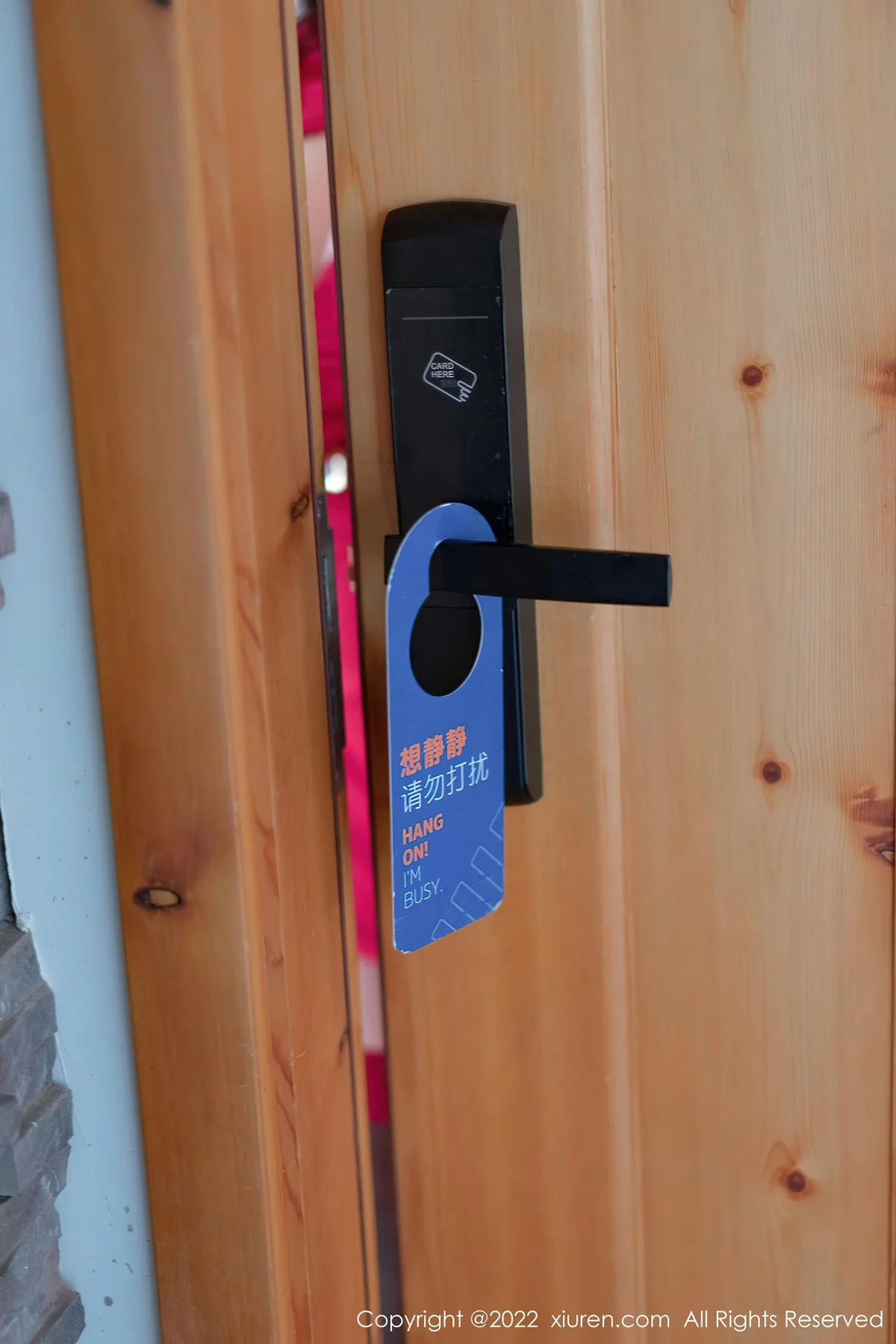 XiuRen 秀人 No.4580 红色连衣短裙 允爾 性感写真1 - 8