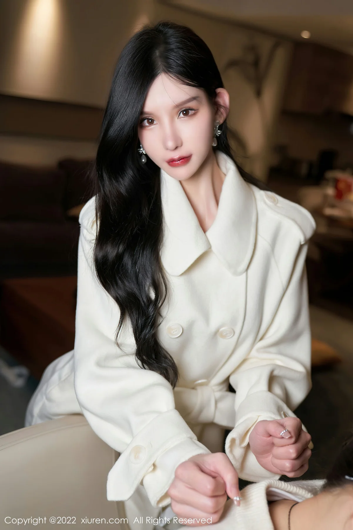 XiuRen 秀人 No.4594 黑色连衣吊裙 周于希Sally 三亚旅拍111 - 1