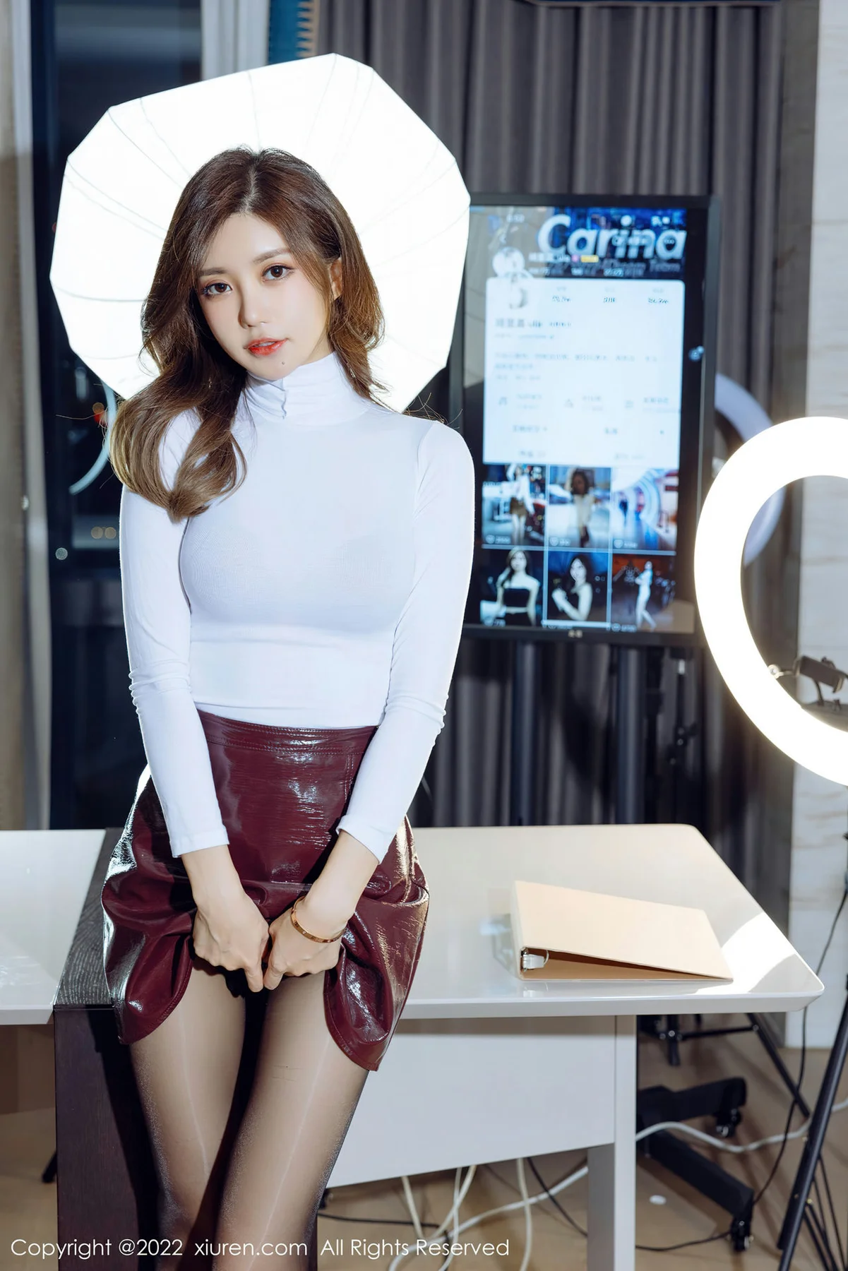 XiuRen 秀人 No.4609 魅惑黑丝 绮里嘉ula 性感写真111 - 8