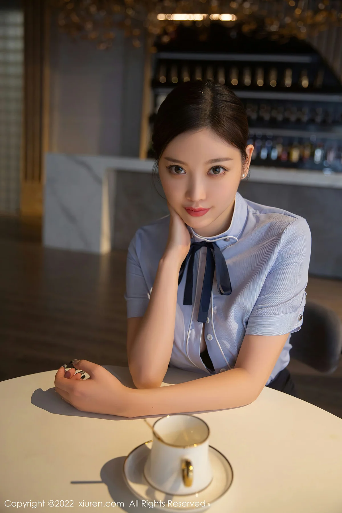 XiuRen 秀人 No.4627 角色扮演咖啡店员 杨晨晨Yome 私房写真1 - 4