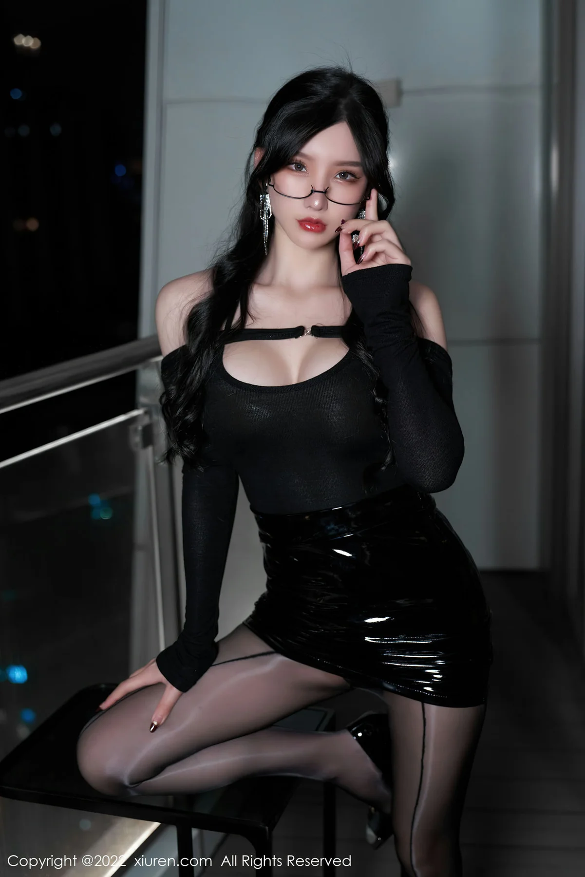 XiuRen 秀人 No.4843 诱人黑丝 周于希Sally 性感写真111 - 1