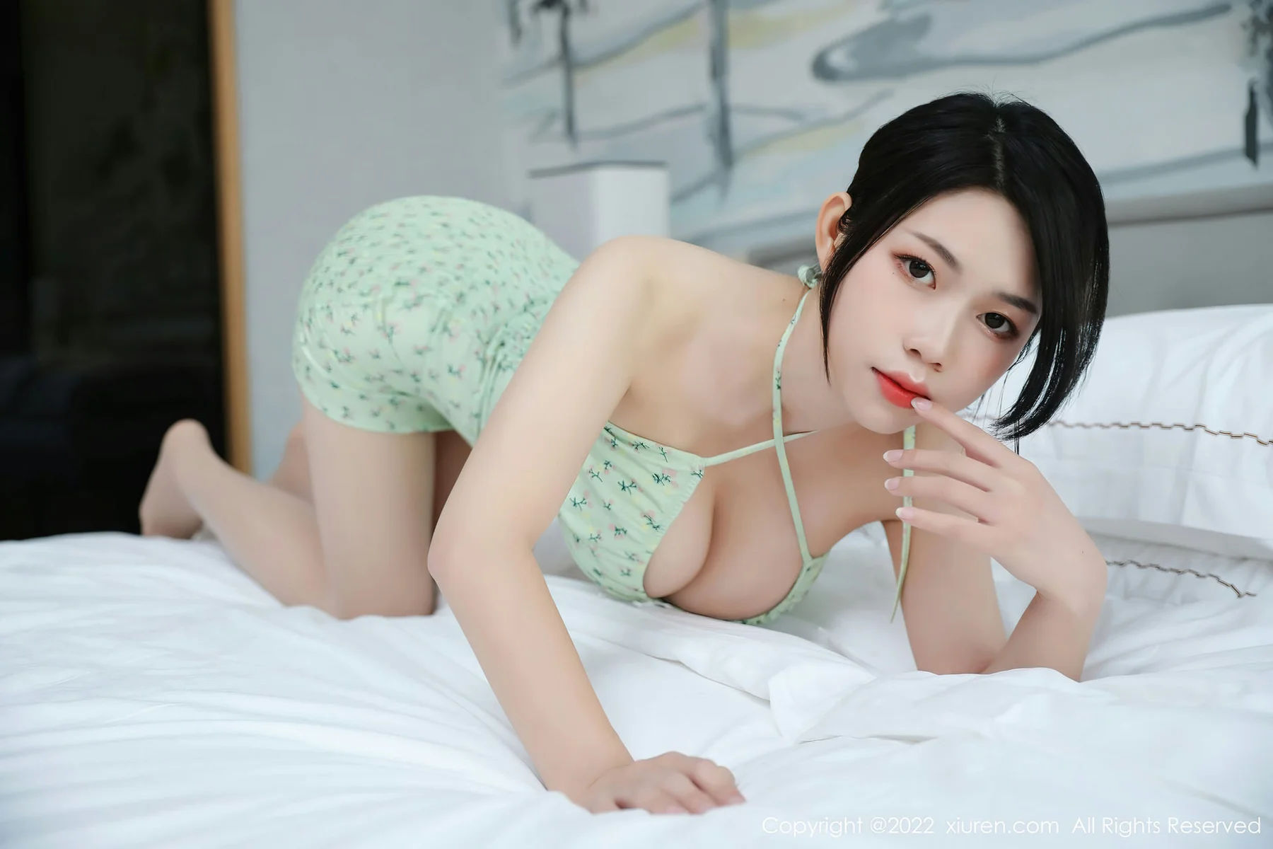 XiuRen 秀人 No.4858 新人模特 娜娜子呀 性感写真 - 8