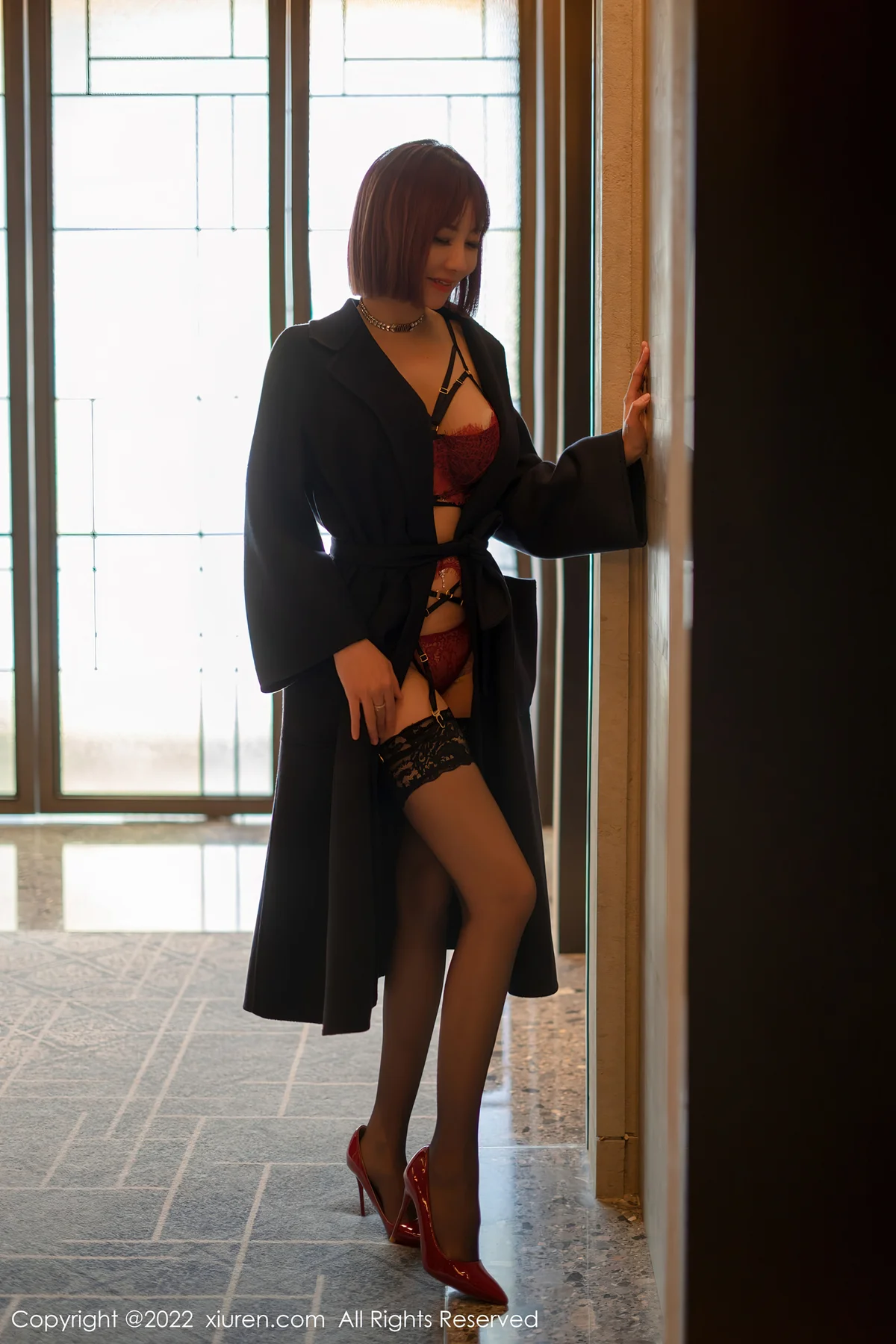 XiuRen 秀人 No.4886 红色蕾丝 果儿Victoria 西双版纳旅拍33 - 3