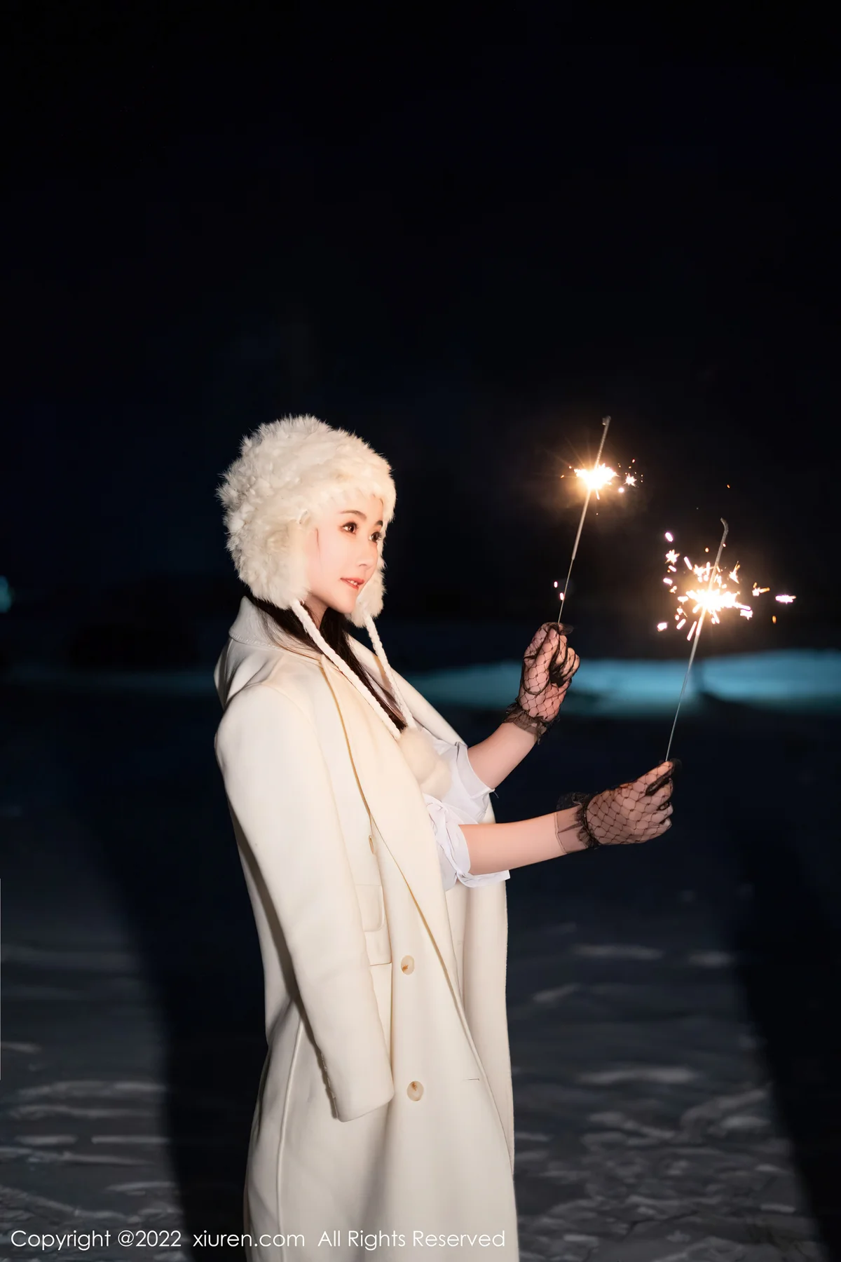 XiuRen 秀人 No.4906 简约白色毛衣 summer宝宝 性感写真 - 5