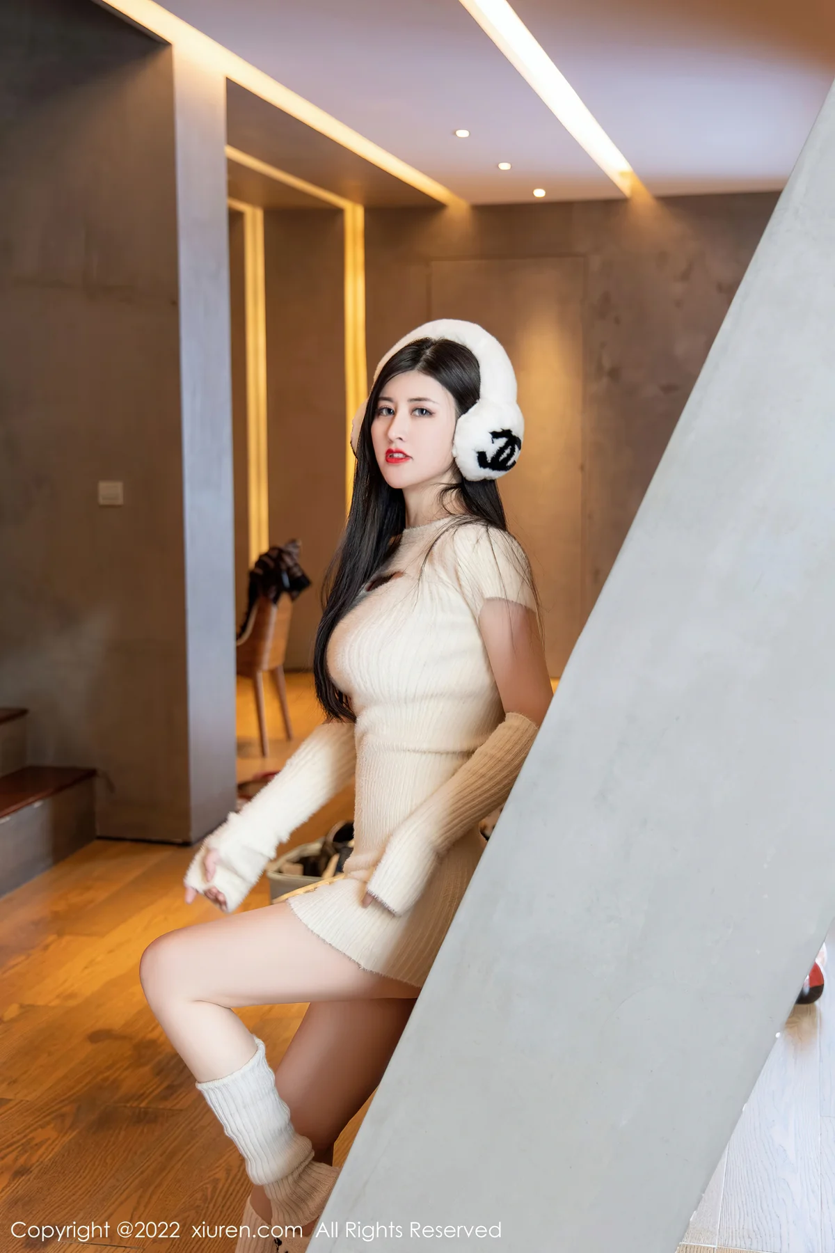 XiuRen 秀人 No.4907 米色上衣 诗诗kiki 性感写真22 - 1