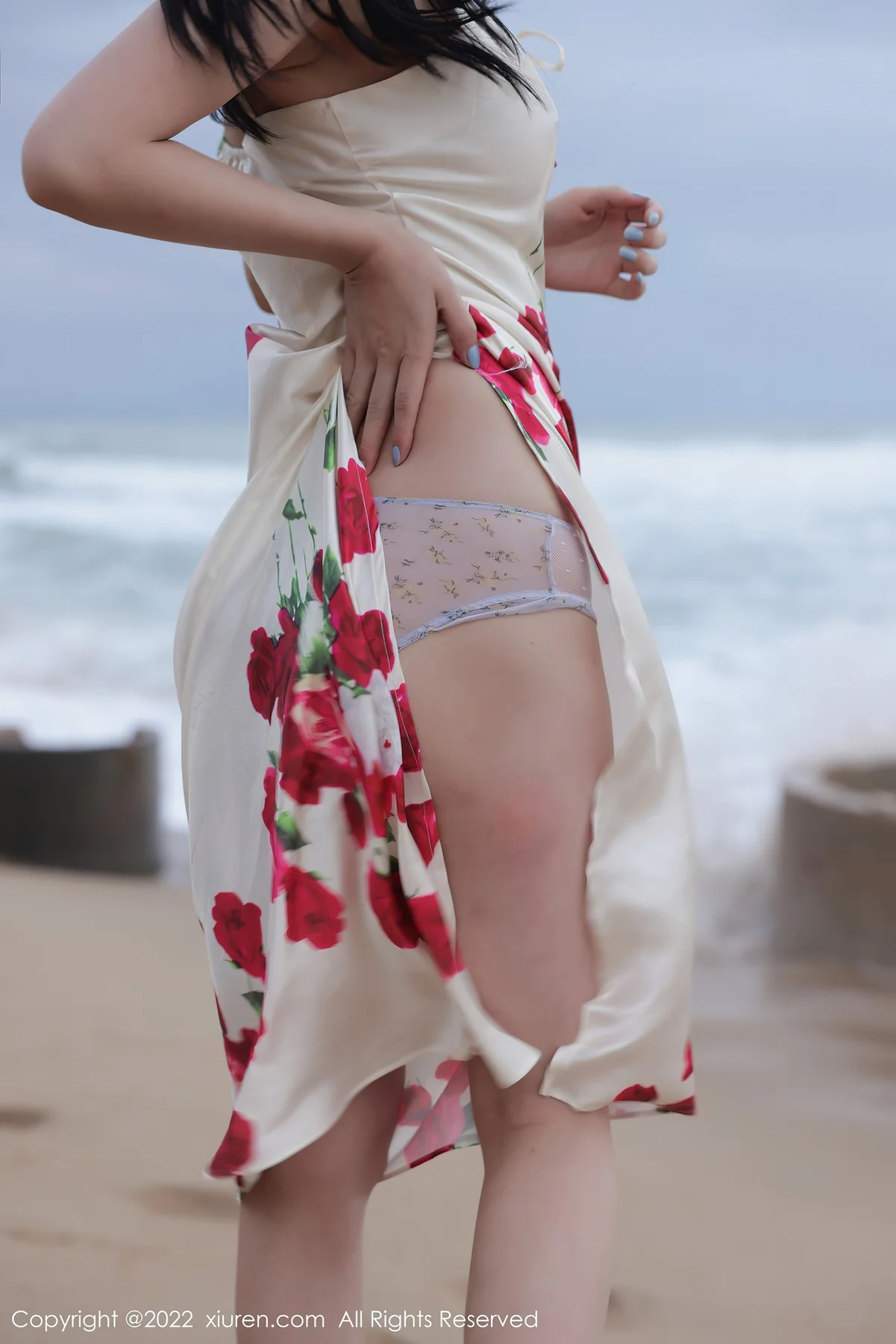 XiuRen 秀人 No.4915 开叉复古长裙 李雅柔182CM 三亚旅拍3 - 10