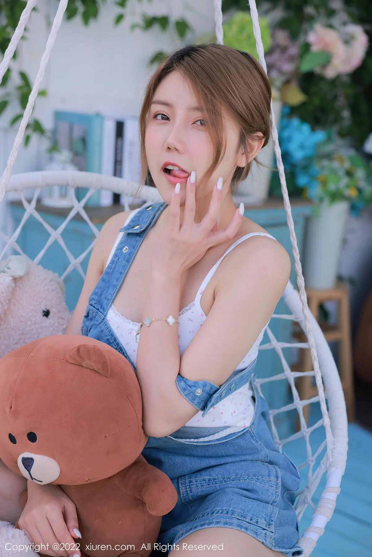 XiuRen 秀人 No.4922 吊带短裙 sugar糖酒酒 首套写真1 - 3