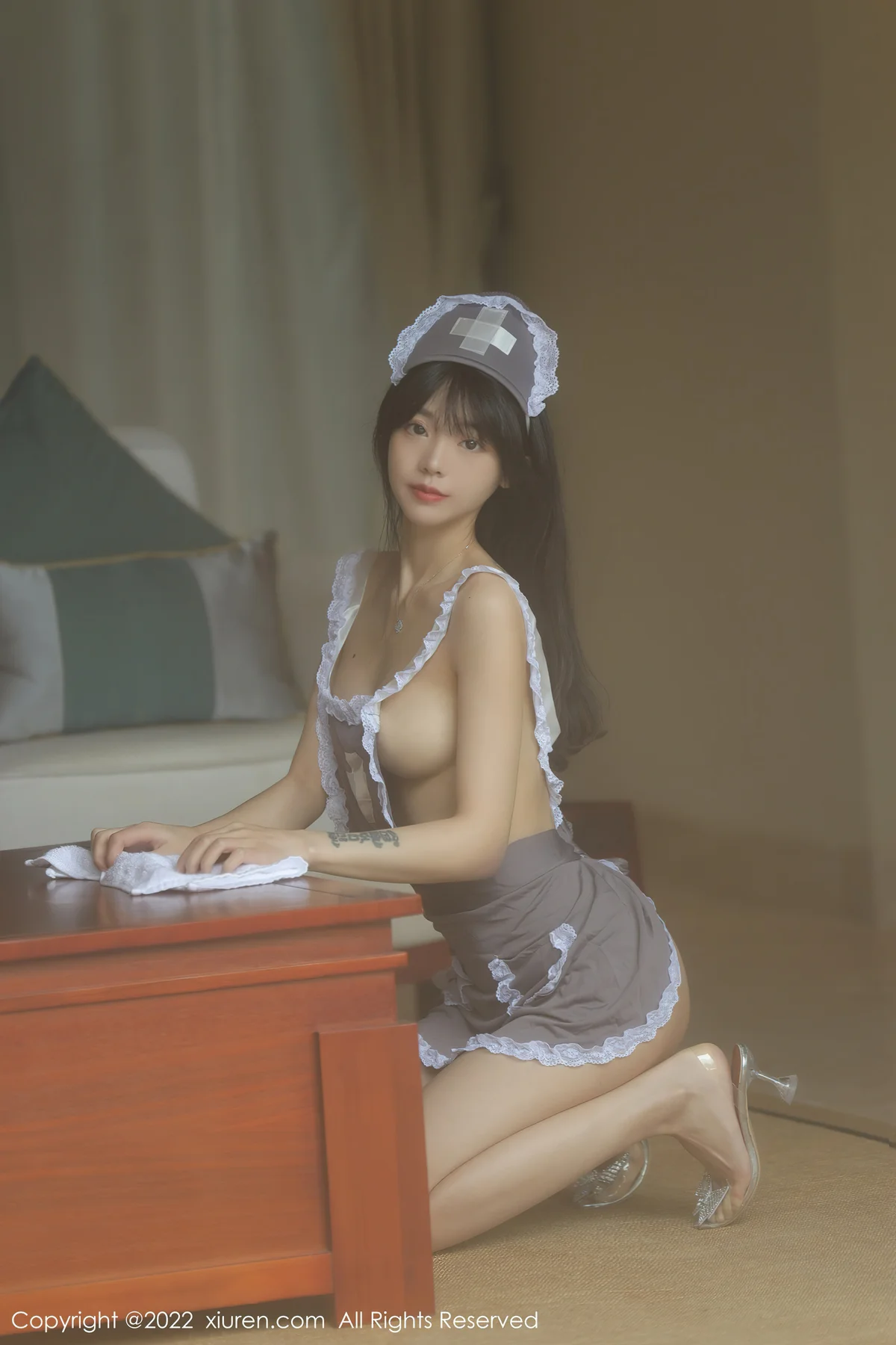 XiuRen 秀人 No.4924 女仆装扮 佘贝拉bella 海南岛旅拍3 - 1