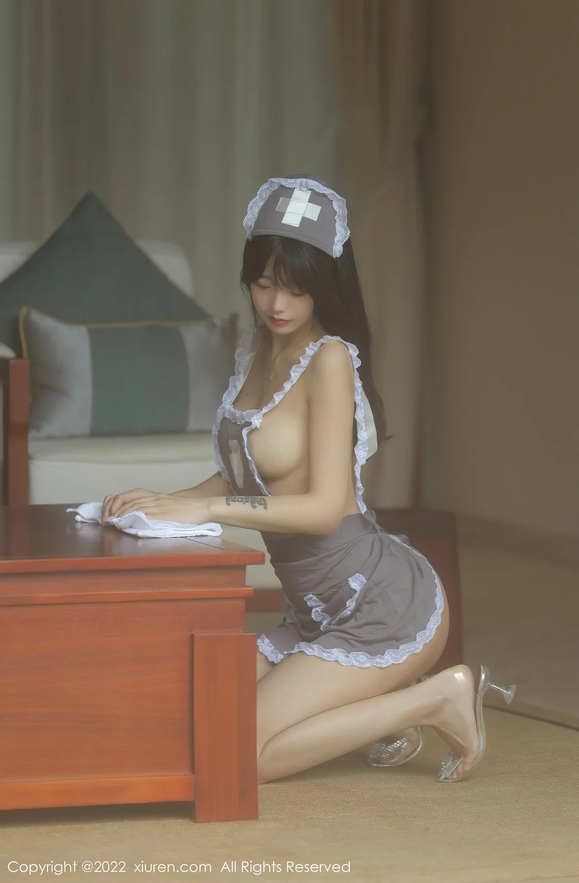 XiuRen 秀人 No.4924 女仆装扮 佘贝拉bella 海南岛旅拍3 - 2