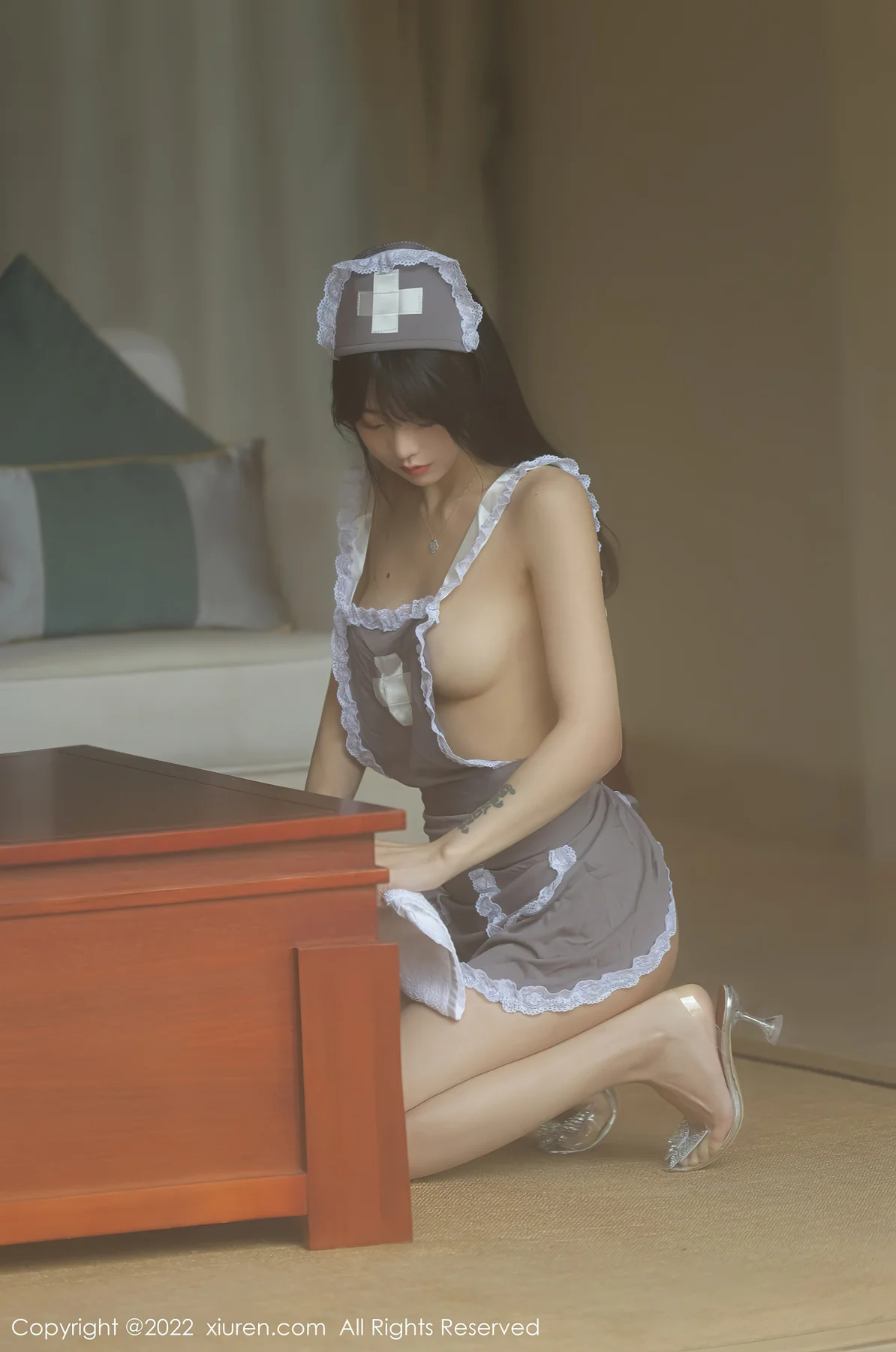 XiuRen 秀人 No.4924 女仆装扮 佘贝拉bella 海南岛旅拍3 - 4