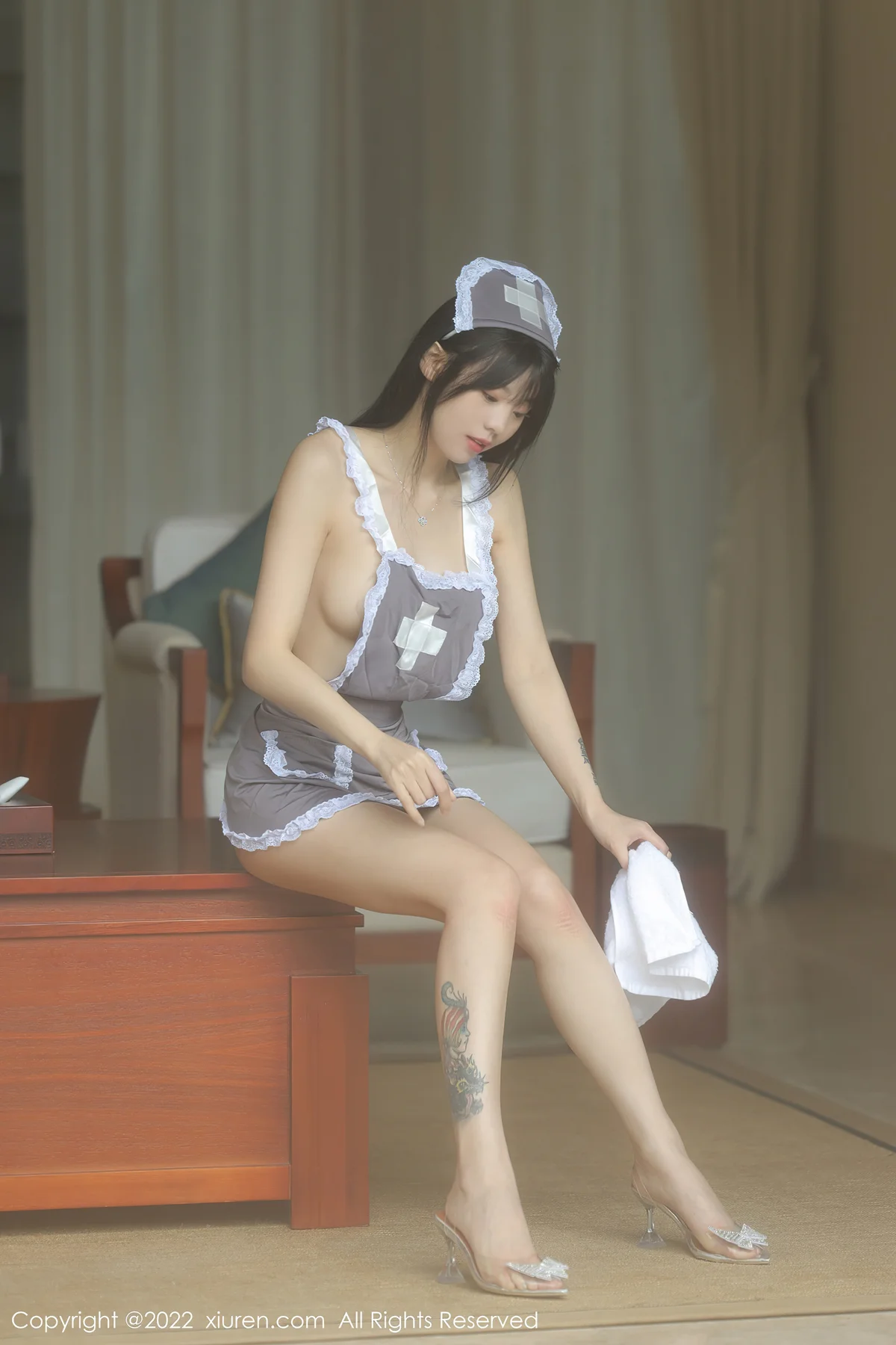 XiuRen 秀人 No.4924 女仆装扮 佘贝拉bella 海南岛旅拍3 - 2