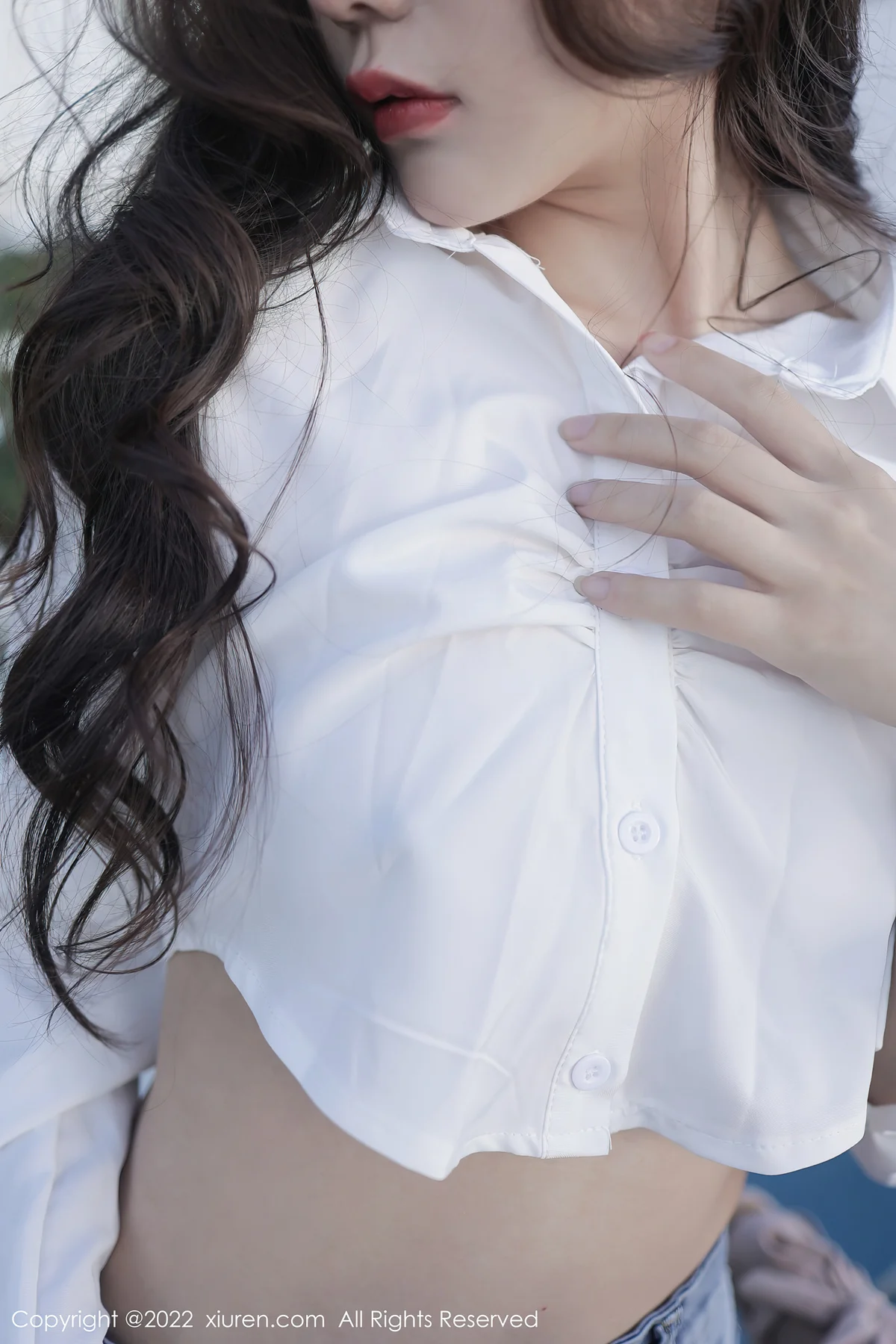 XiuRen 秀人 No.5013 牛仔短裤 尹甜甜 大理旅拍1 - 6