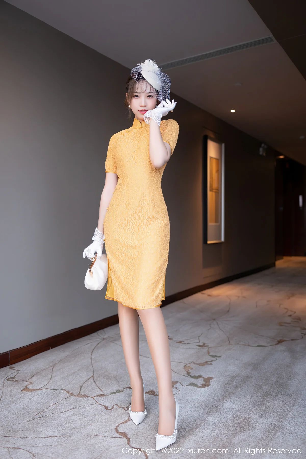 XiuRen 秀人 No.5029 短款旗袍 郑颖姗 性感写真22 - 7