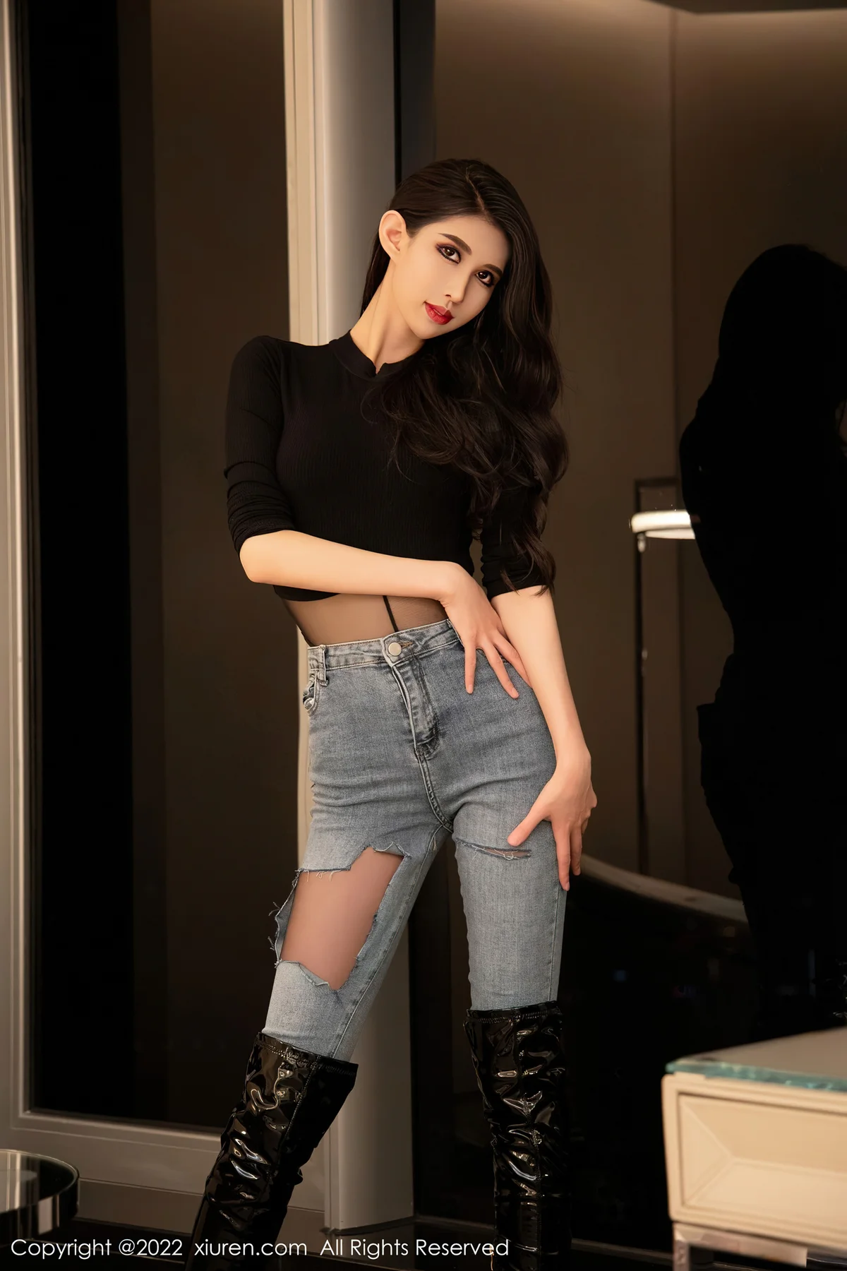 XiuRen 秀人 No.5076 净高184cm 葛征 西双版纳旅拍 - 5