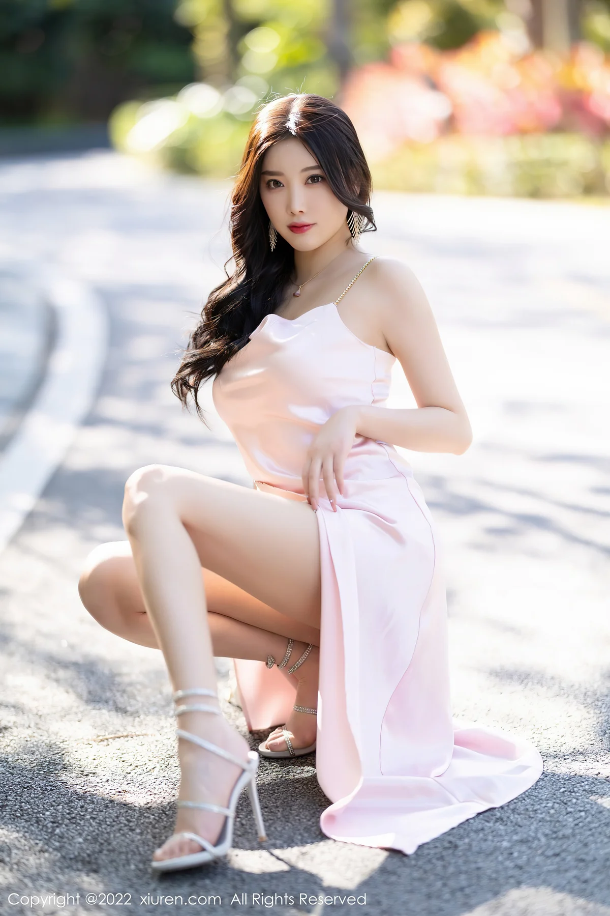 XiuRen 秀人 No.5088 吊带长裙 杨晨晨Yome 私房写真1 - 6