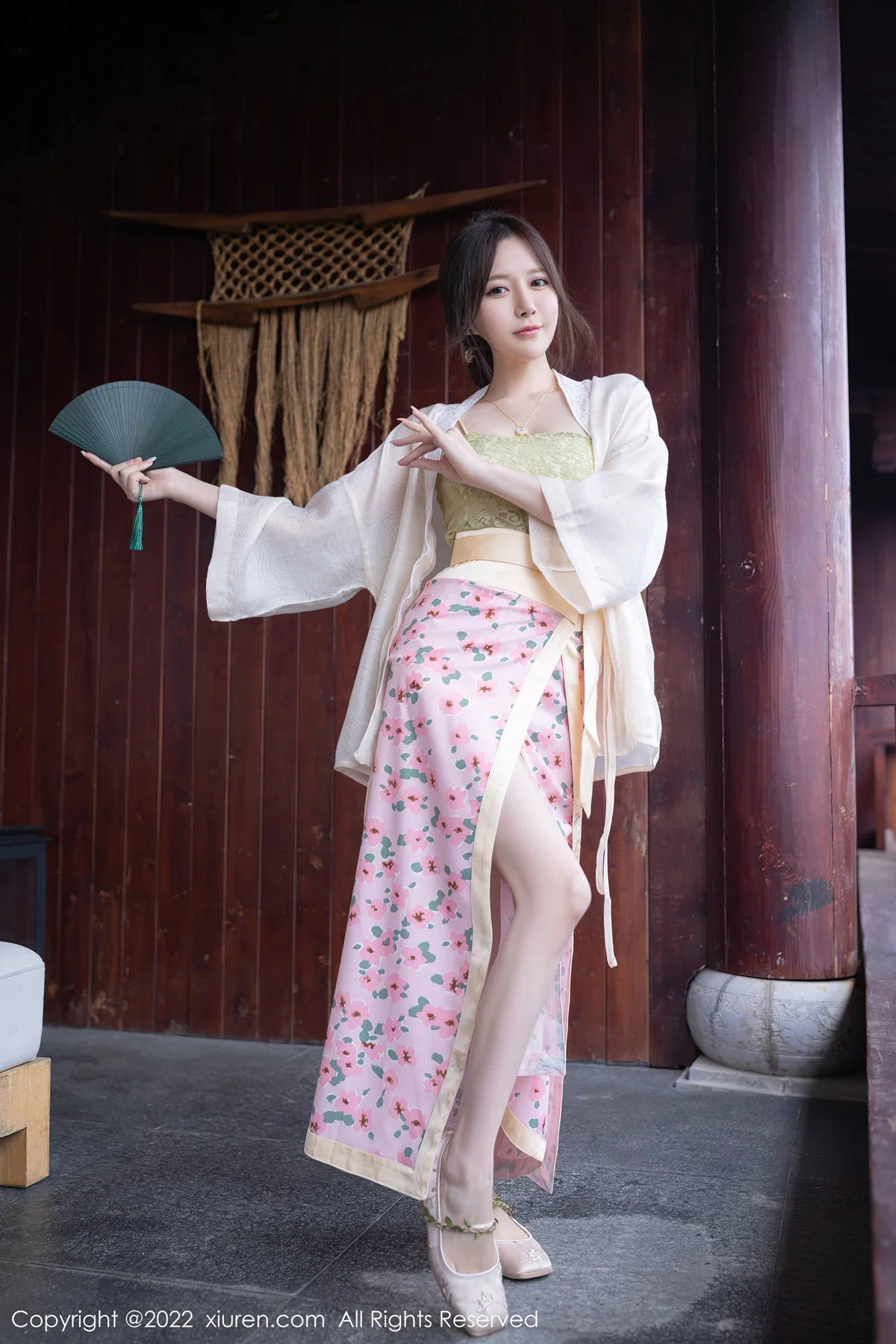 XiuRen 秀人 No.5130 浅色古装 鱼子酱Fish 云南旅拍11 - 10