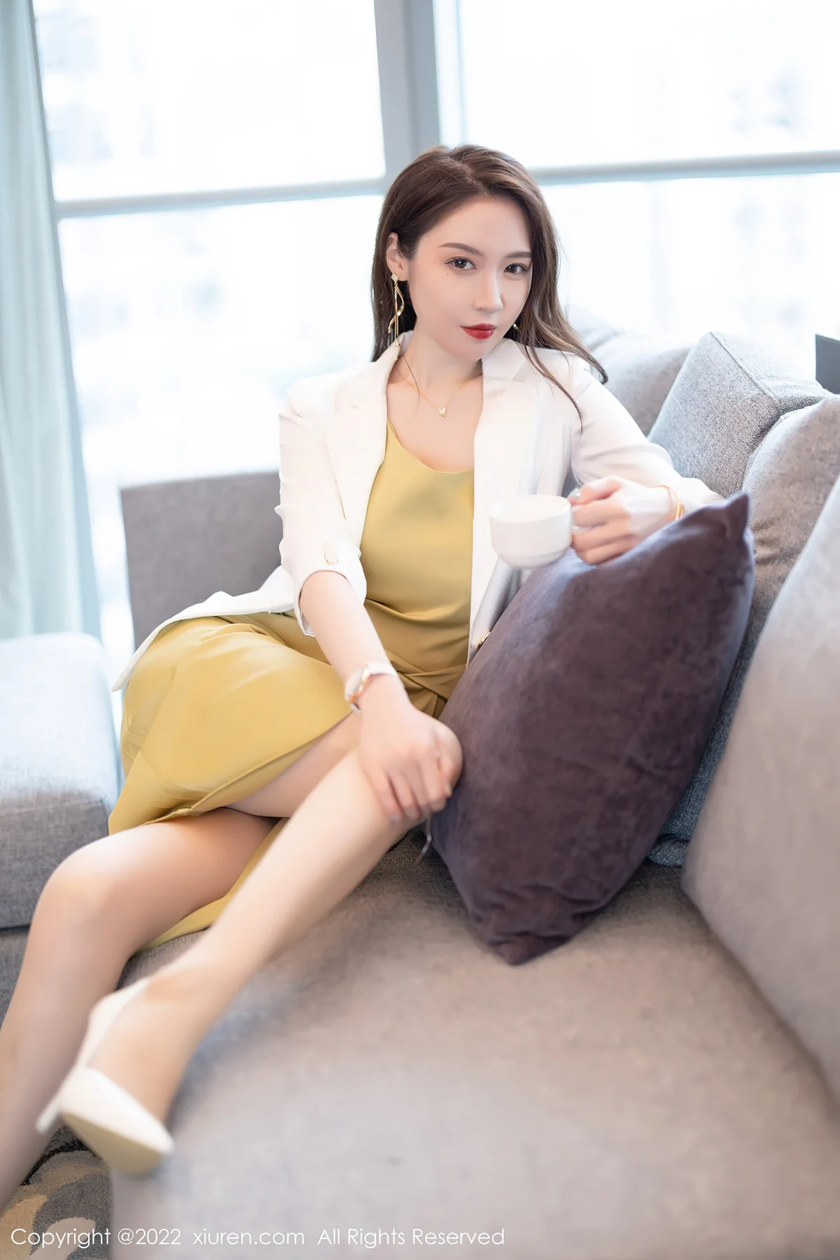 XiuRen 秀人 No.5147 原色丝袜 梦心玥 佛山心愿旅拍1 - 3