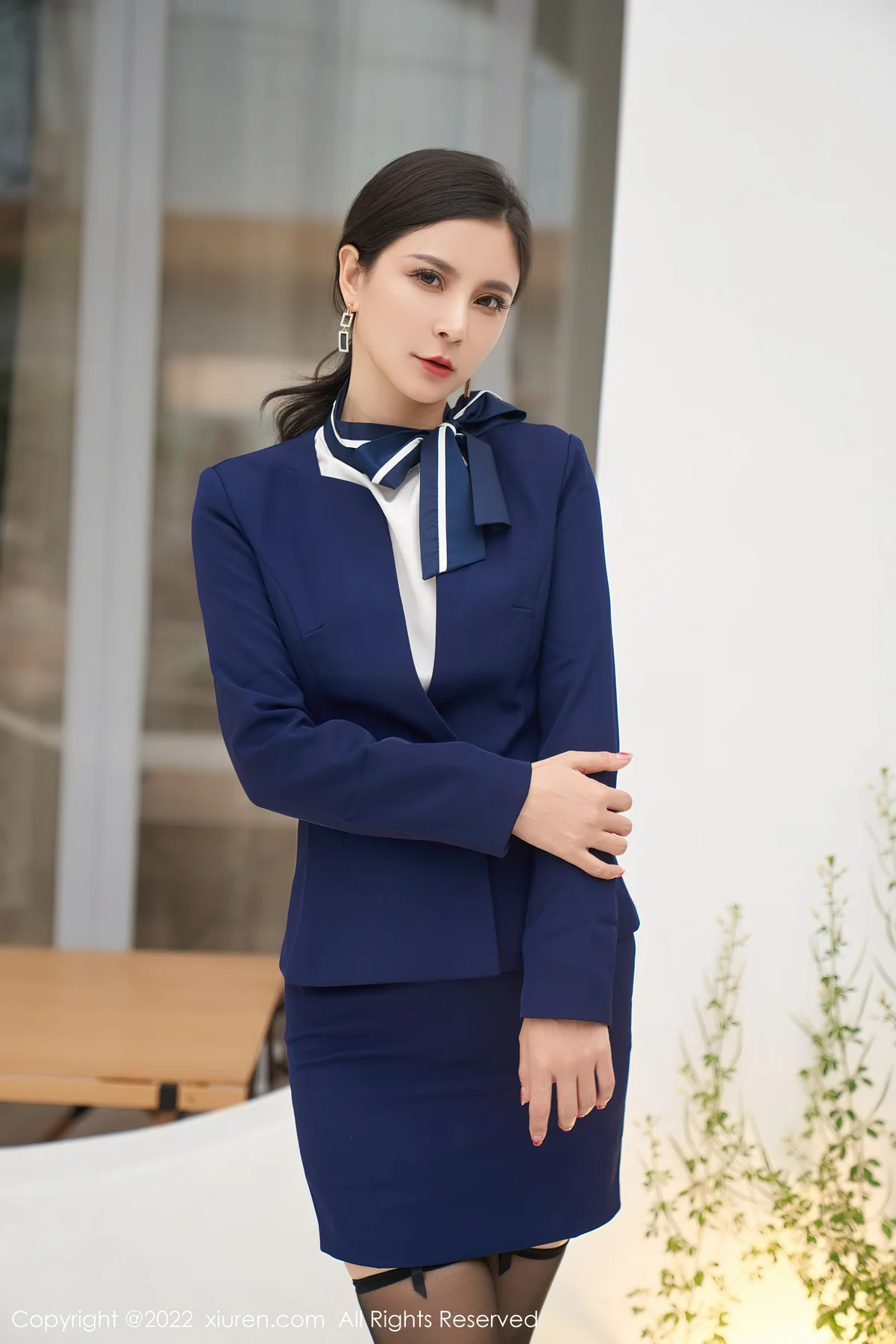 XiuRen 秀人 No.5210 性感职业装 小蛮妖Yummy 性感写真 - 1