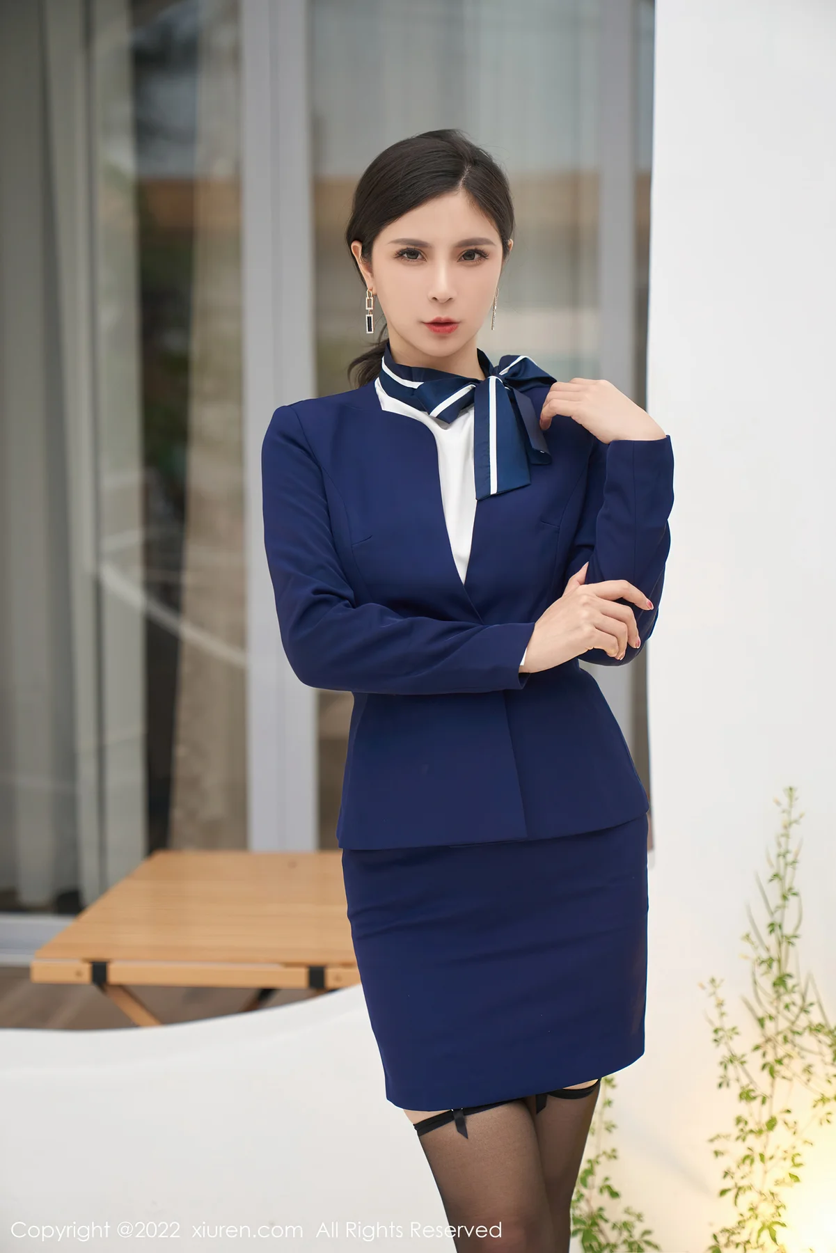 XiuRen 秀人 No.5210 性感职业装 小蛮妖Yummy 性感写真 - 8